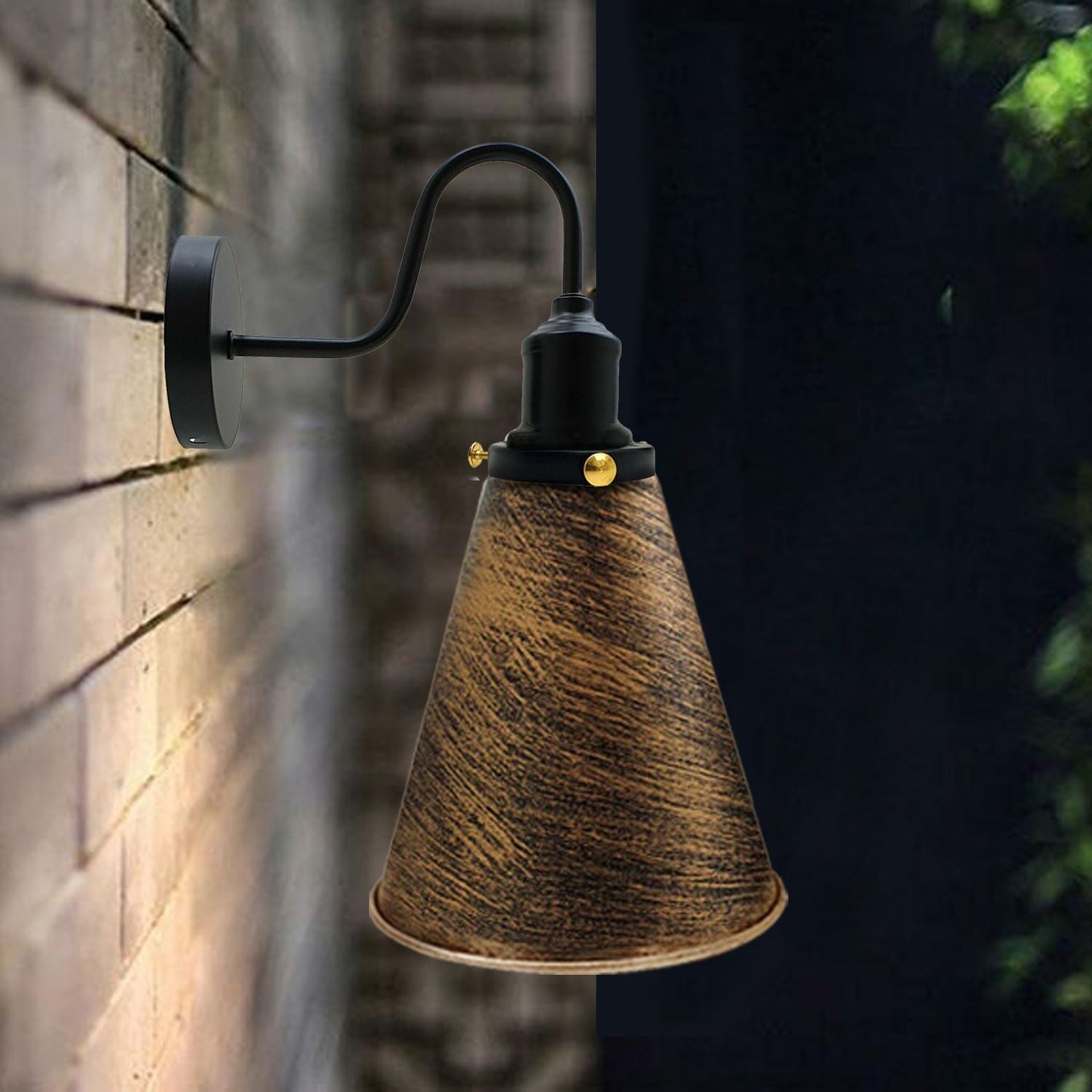 Retro Industrial Wall Mounted Vintage Wall Designer Indoor Light Fixture Lamp Fitting~3387-20