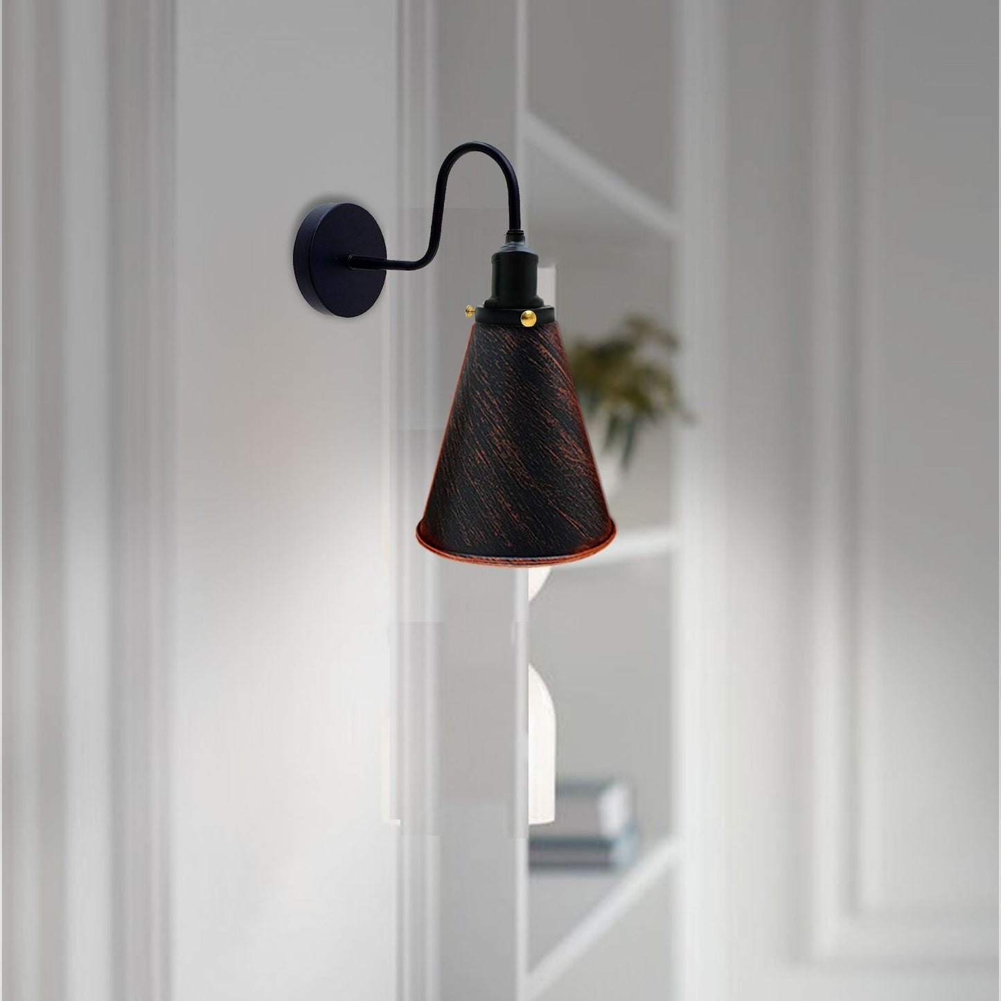 Retro Industrial Wall Mounted Vintage Wall Designer Indoor Light Fixture Lamp Fitting~3387-17