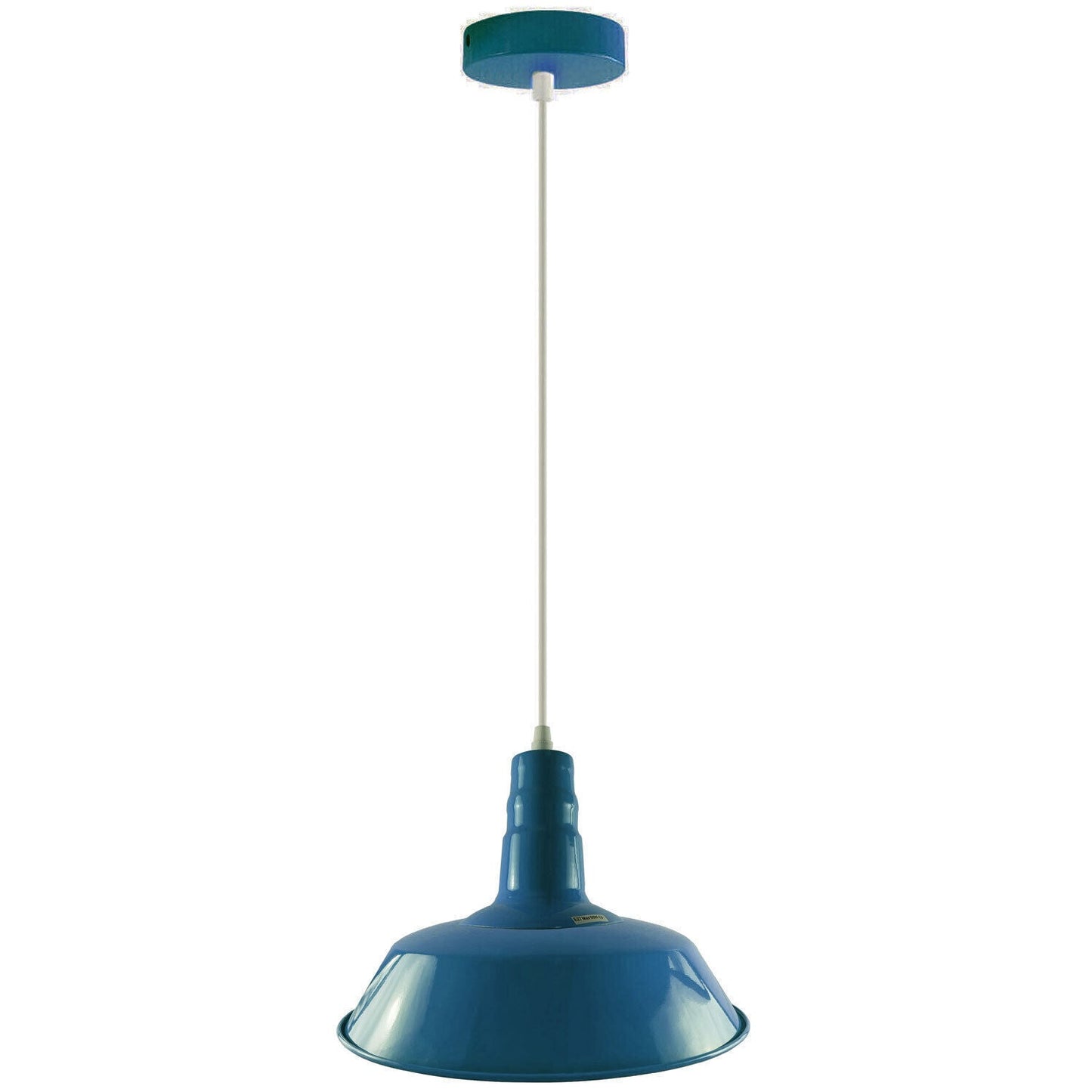 Modern adjustable Hanging bowl Blue pendant Lamp E27 holder~4008-6