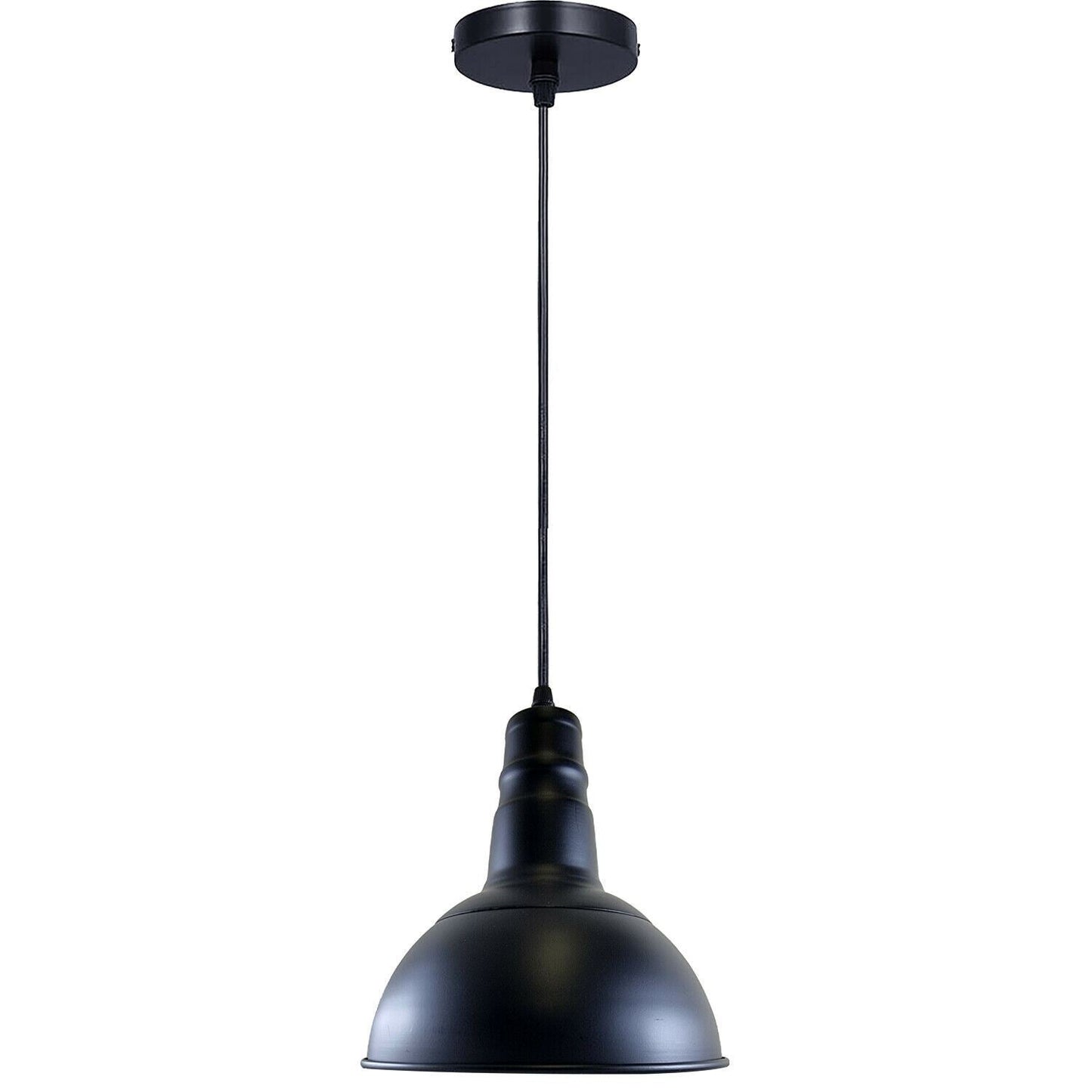 Retro Industrial Chandelier Ceiling Vintage Metal Light Shade Pendant light~1134-0