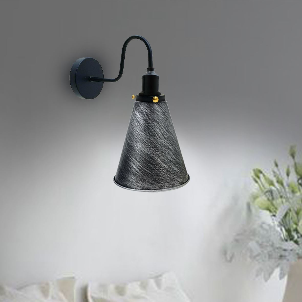 Retro Industrial Wall Mounted Vintage Wall Designer Indoor Light Fixture Lamp Fitting~3387-9
