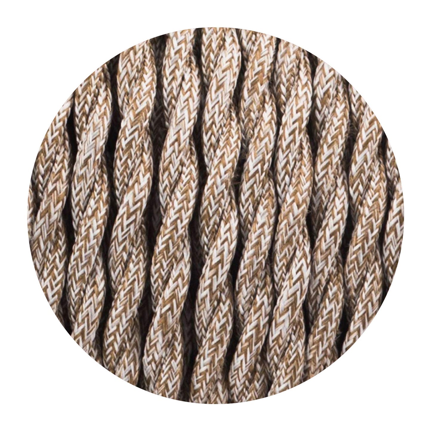 2 core Twisted Italian Braided Cable, Electrical Fabric Flexible Lamp Cable Wire Cord for UK Light~4084-8