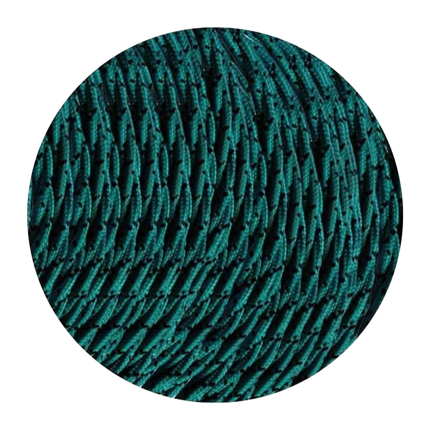 2 core Twisted Italian Braided Cable, Electrical Fabric Flexible Lamp Cable Wire Cord for UK Light~4084-5