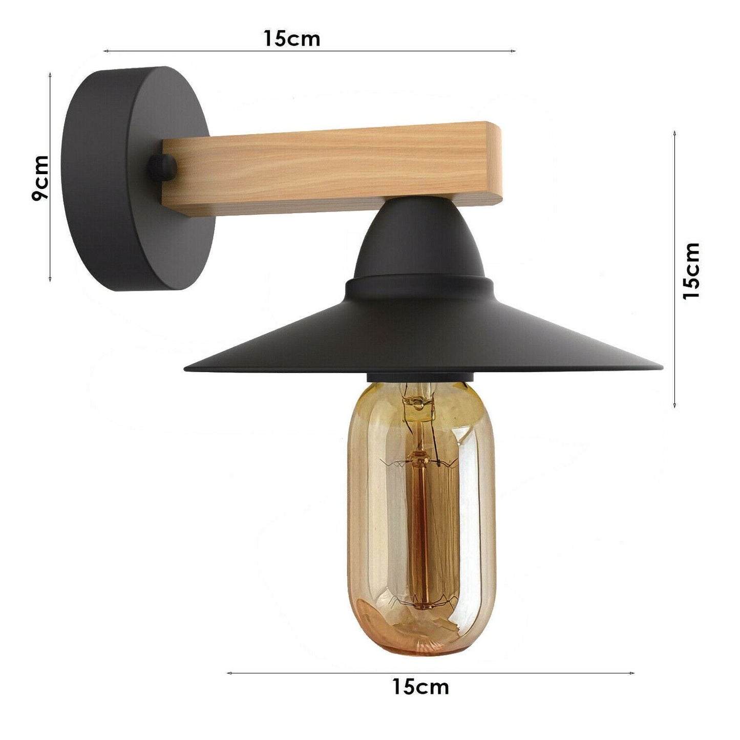 Vintage Modern Indoor Wall Sconce Wall Light Lamp Fitting Fixture For Bar, Bedroom, Dining Room, Guestroom~1327-16