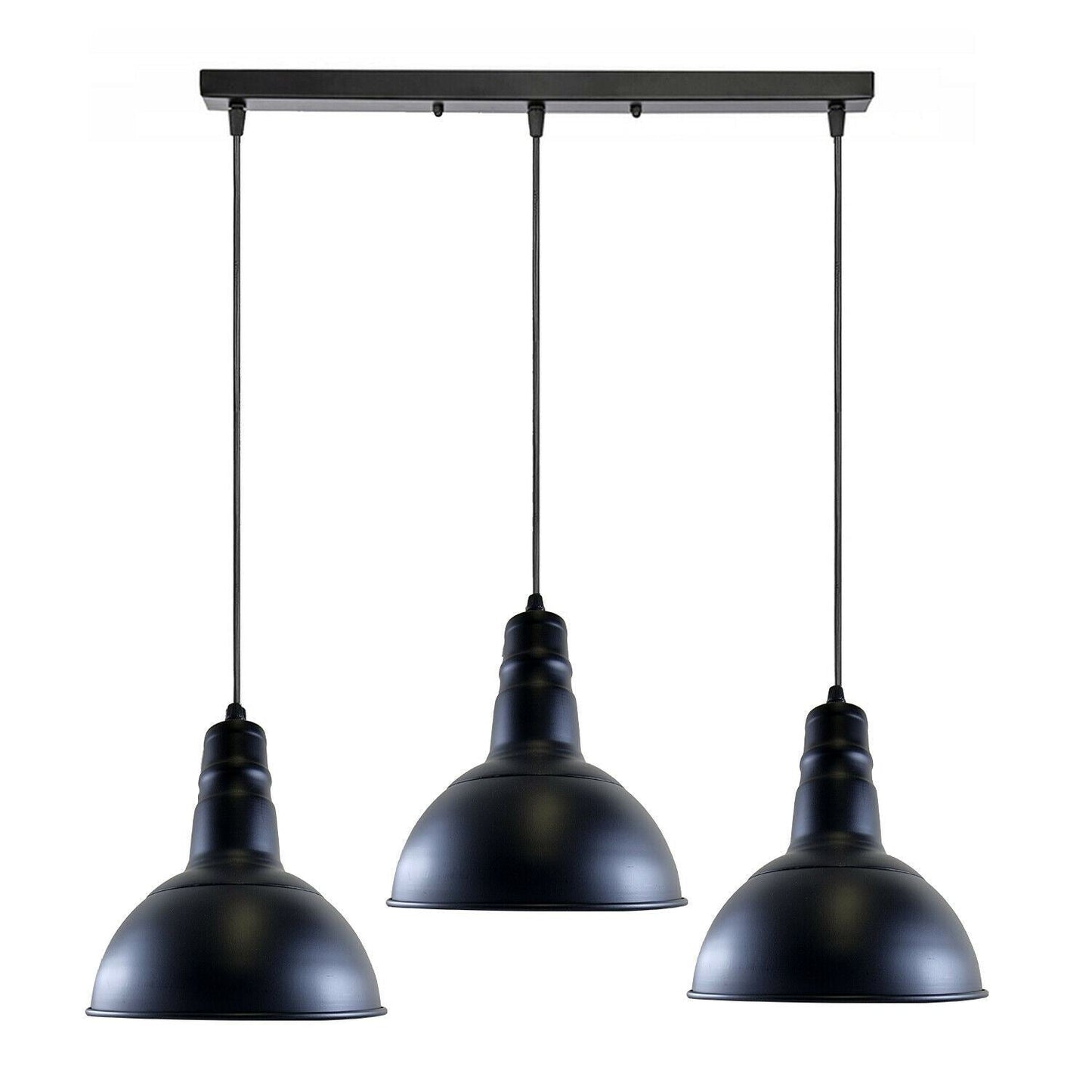 Retro Industrial Chandelier Ceiling Vintage Metal Light Shade Pendant light~1134-2