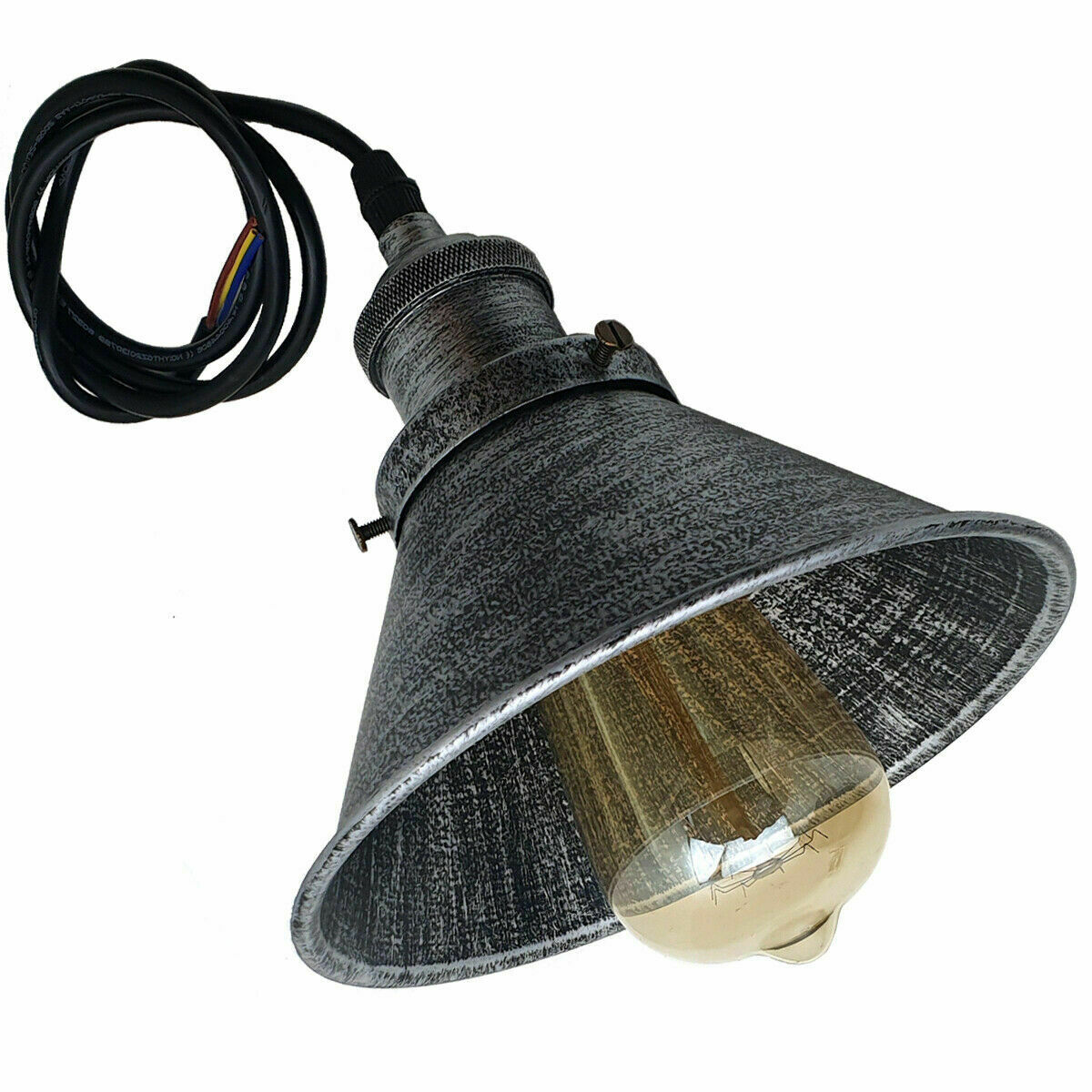 Industrial Vintage Retro Loft Metal Ceiling Pendant Lamp E27 Holder~2204-15