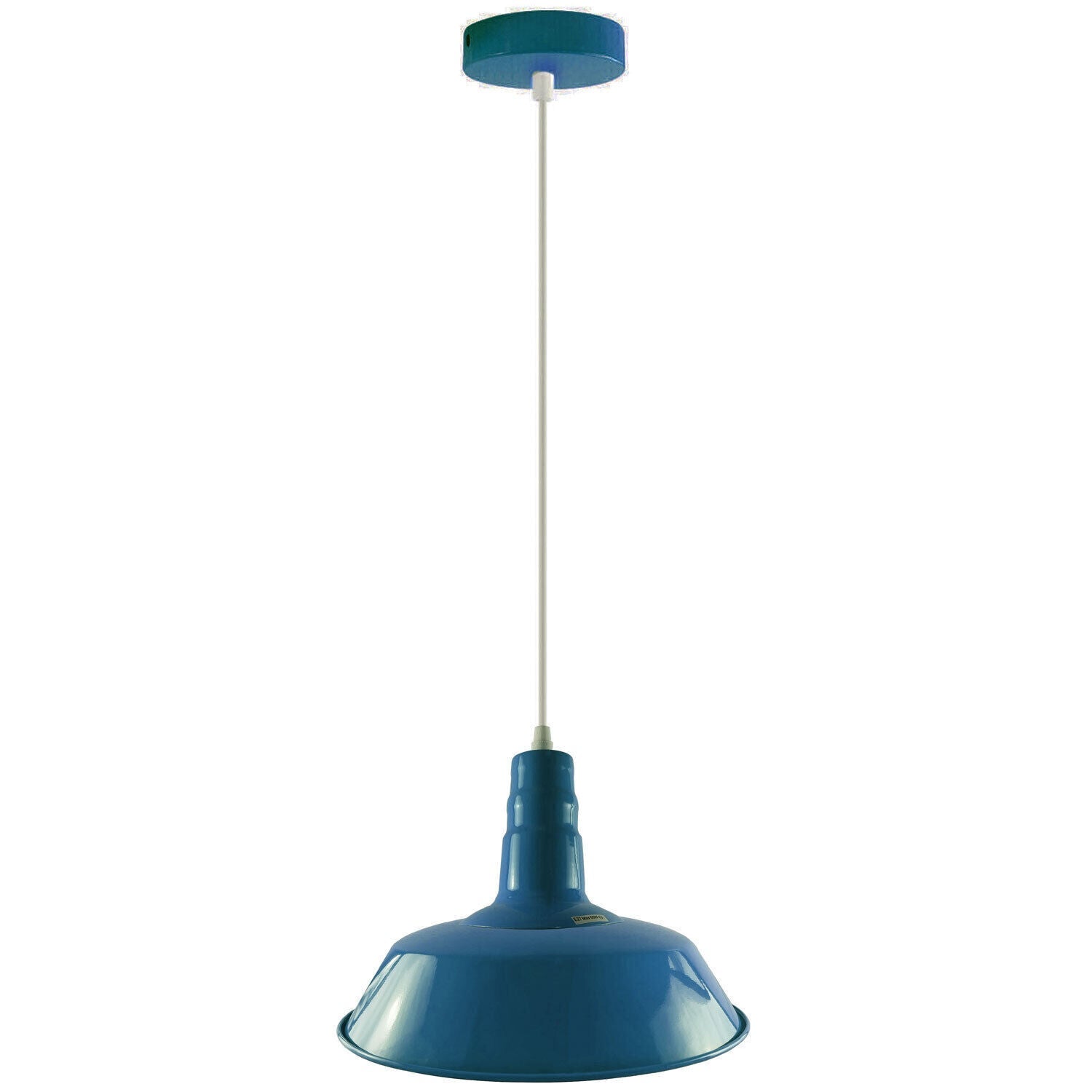 Modern adjustable Hanging bowl Blue pendant  Lamp E27 holder~4008-6