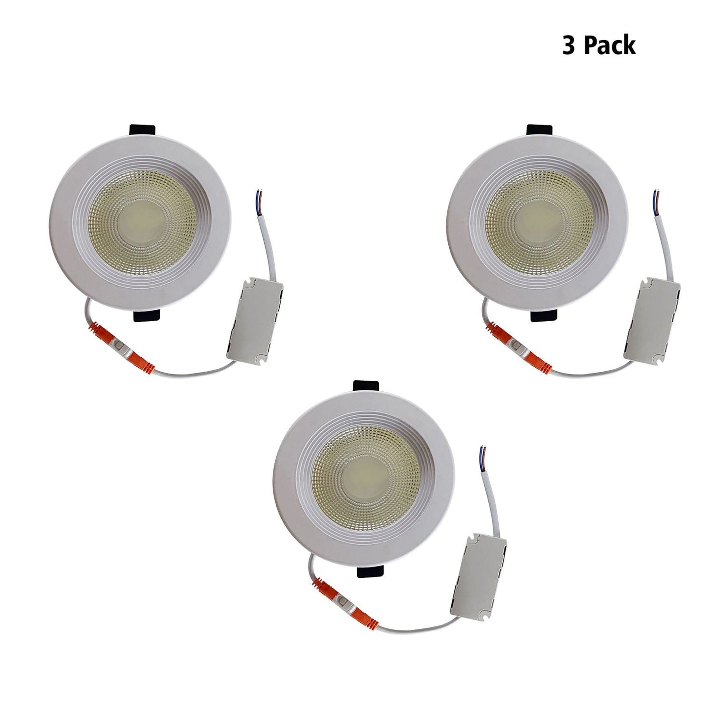 LED Round Recessed Indoor Ceiling Panel down Light Cool White For Hotel, Office, Library, Cellar~1311-14