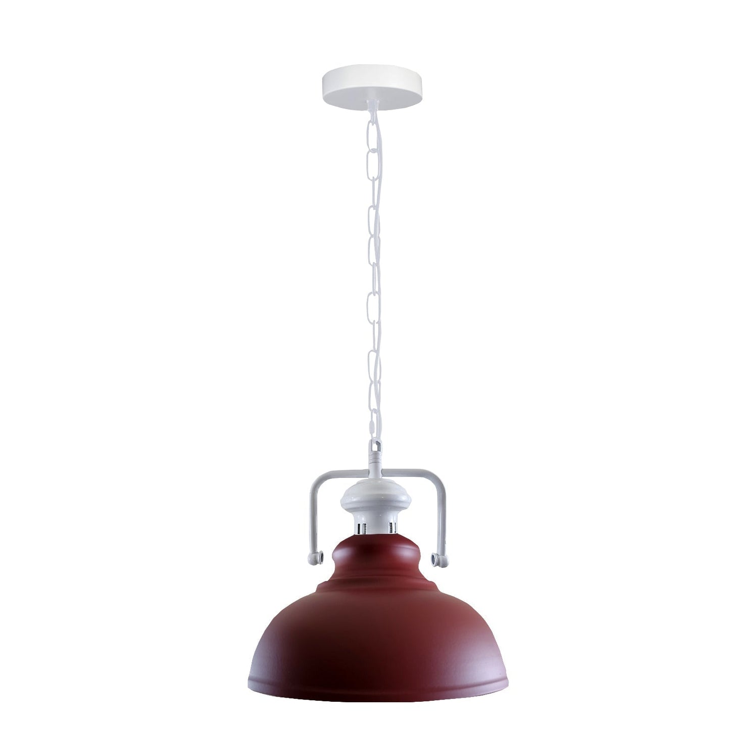 Industrial vintage Metal Retro Barn slotted various colours Indoor Pendant Ceiling Light Fixture~4056-14