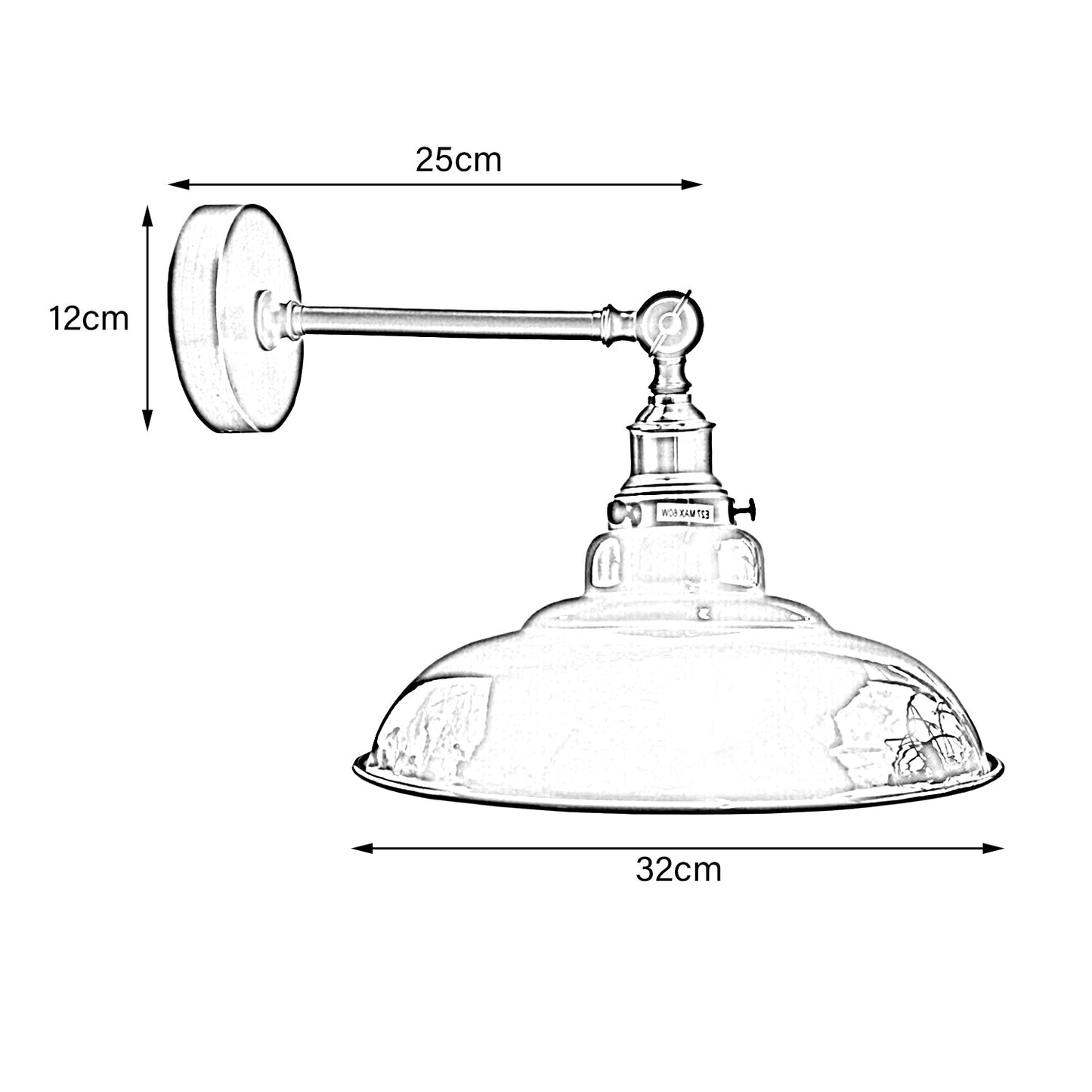 White Shade With Adjustable Curvy Swing Arm Wall Light Fixture Loft Style Industrial Wall Sconce~3463-1