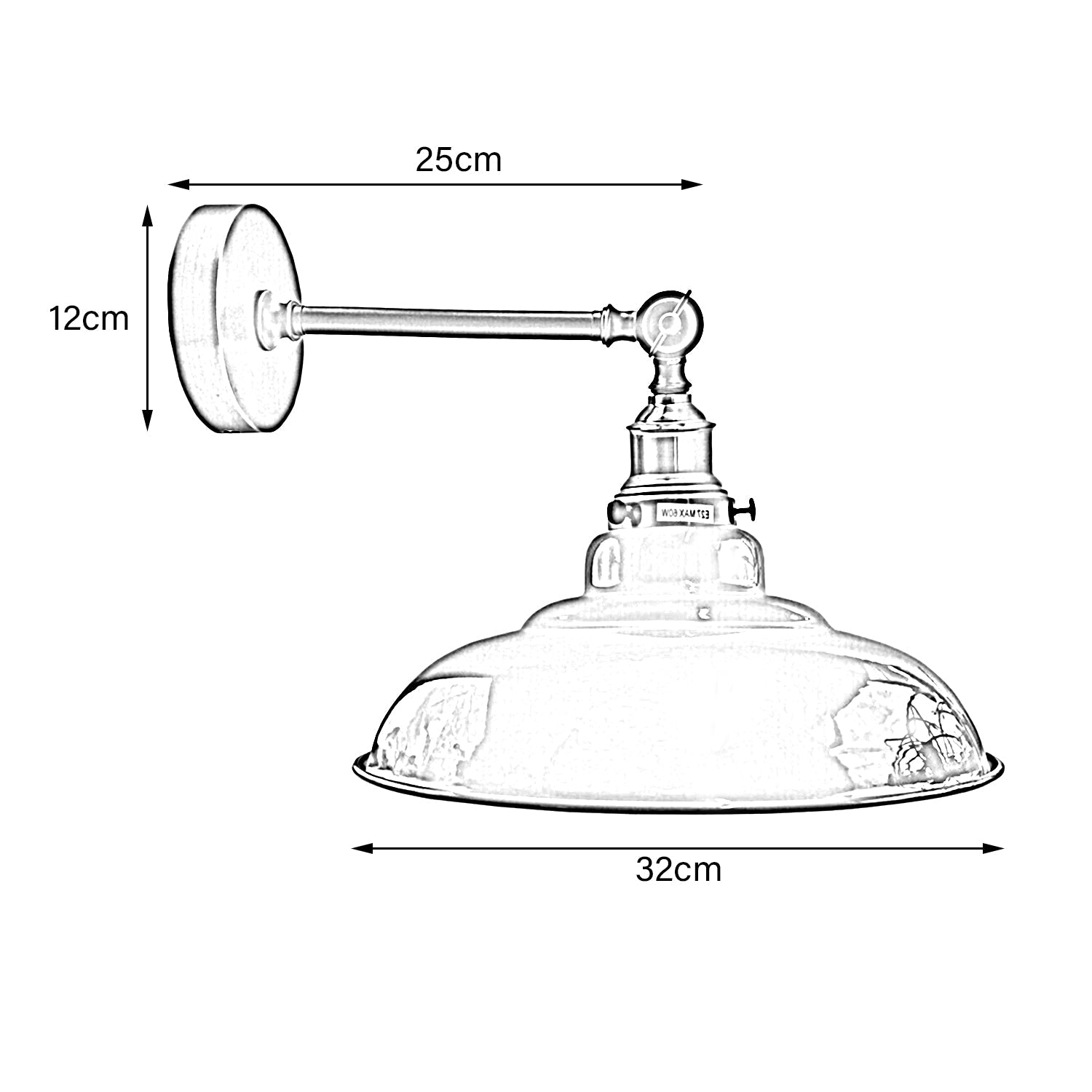 White Shade With Adjustable Curvy Swing Arm Wall Light Fixture Loft Style Industrial Wall Sconce~3463-1