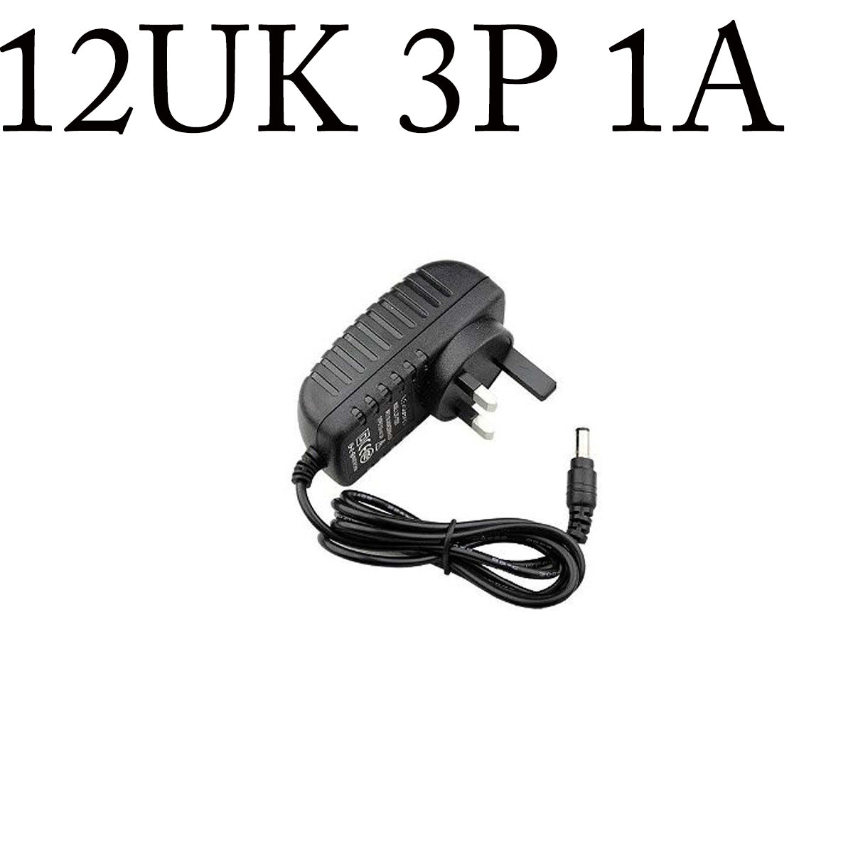 Universal Power Adapters AC 100-240V to DC 12V Power Adapter, UK Plug Cord Switching Power Supply~4090-5