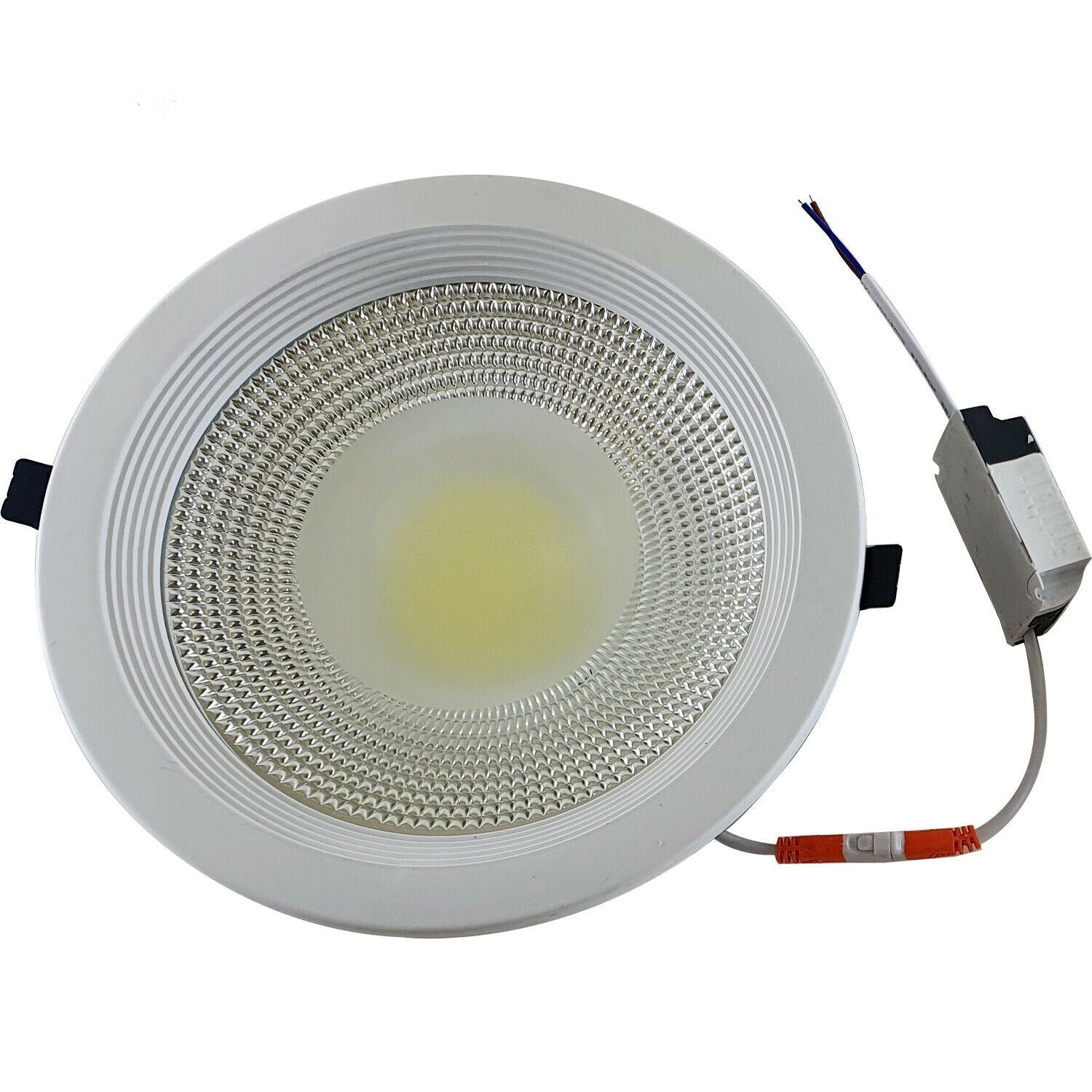 LED Round Recessed Indoor Ceiling Panel down Light Cool White For Hotel, Office, Library, Cellar~1311-44