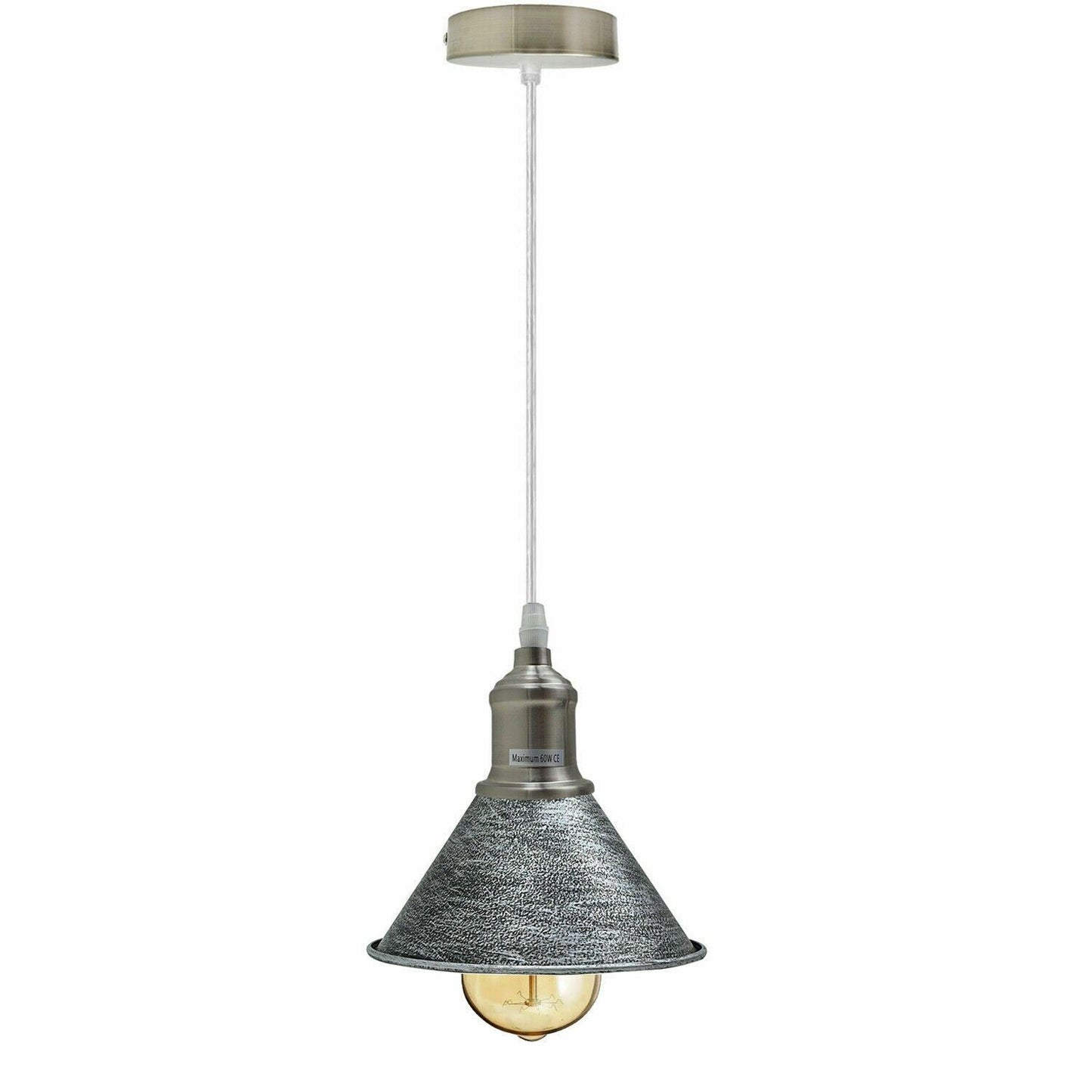 Modern Vintage Ceiling Pendant Light Cone Shade Shape Hanging Light For Hotels, Any Room, Dining Room~1363-47