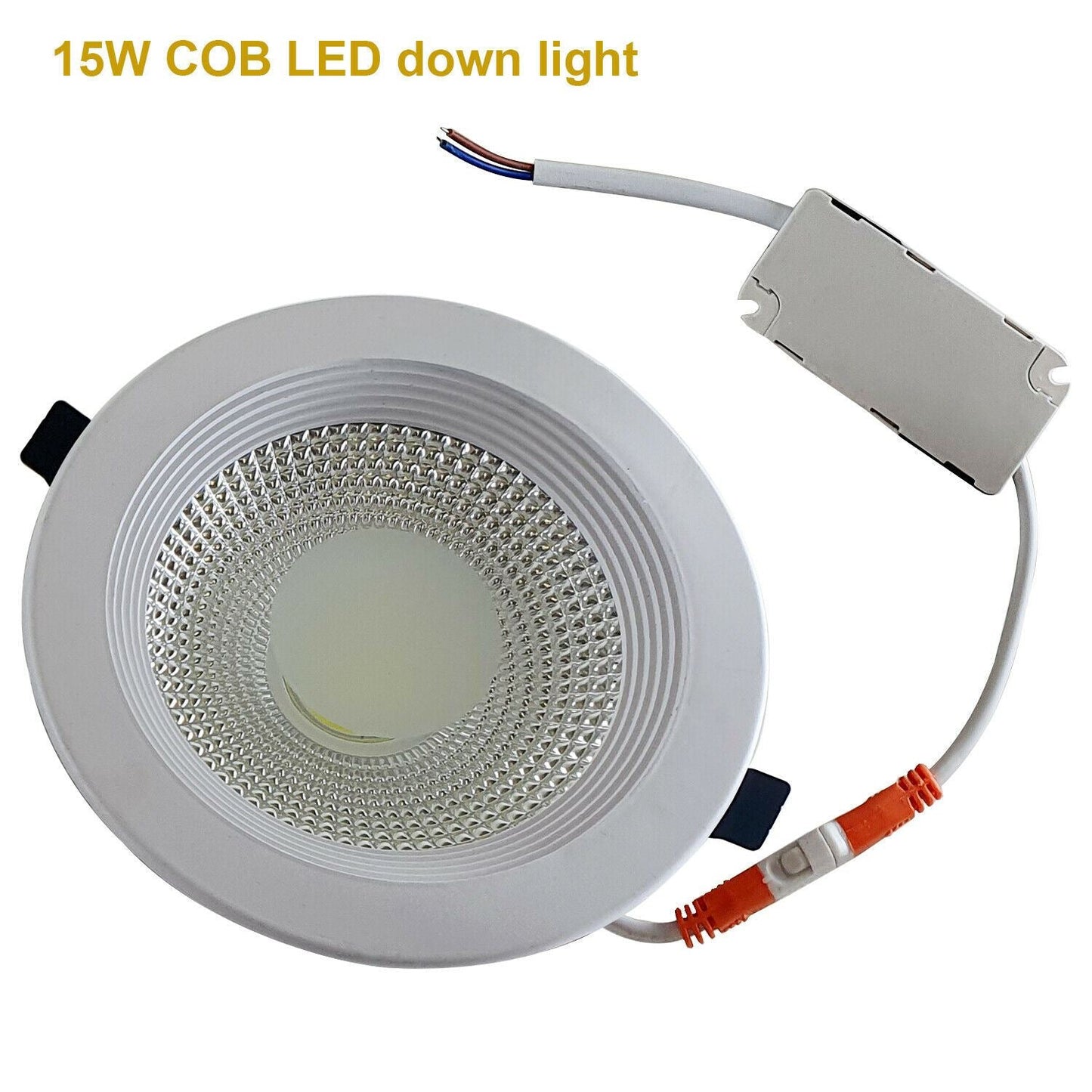 LED Round Recessed Indoor Ceiling Panel down Light Cool White For Hotel, Office, Library, Cellar~1311-49