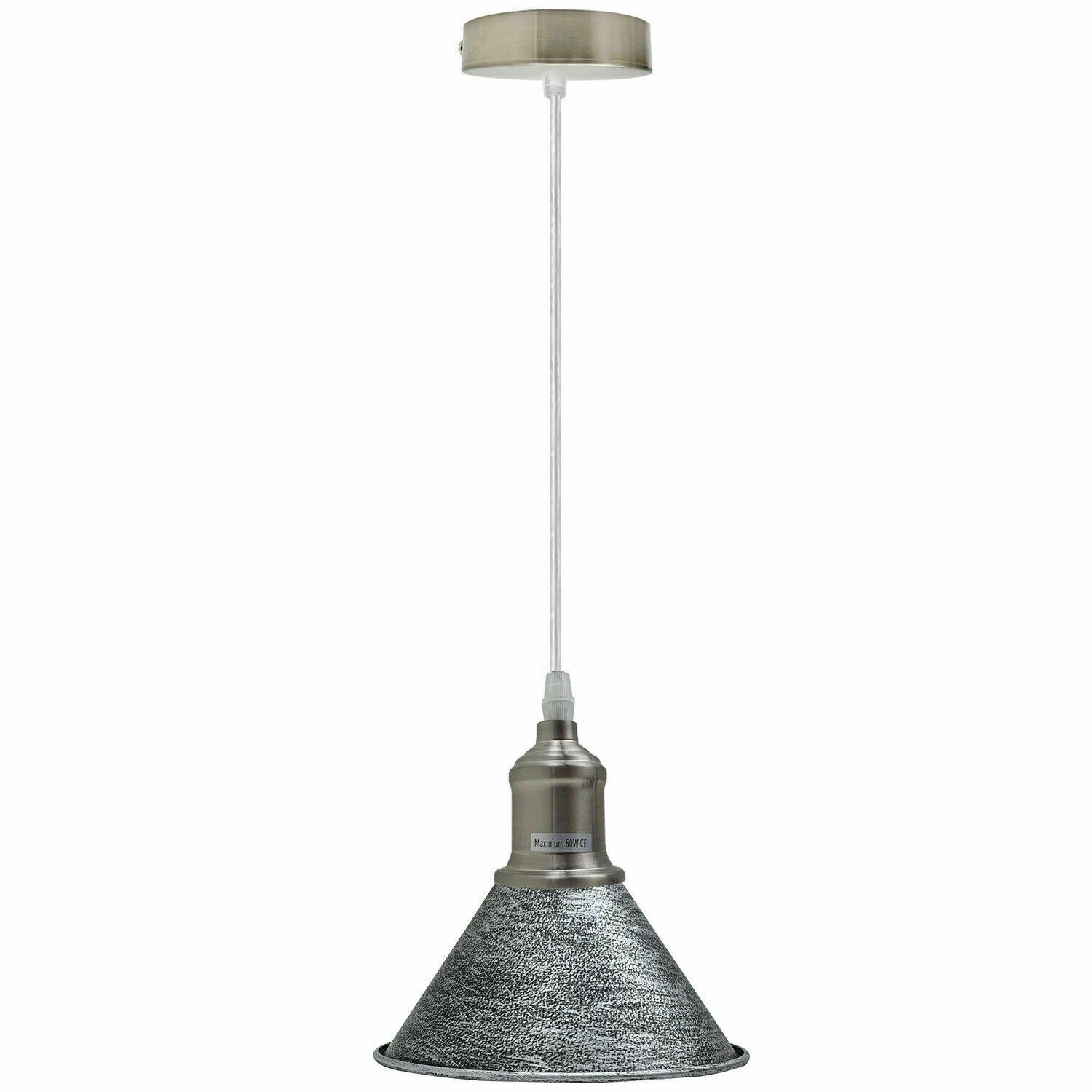 Modern Vintage Ceiling Pendant Light Cone Shade Shape Hanging Light For Hotels, Any Room, Dining Room~1363-4