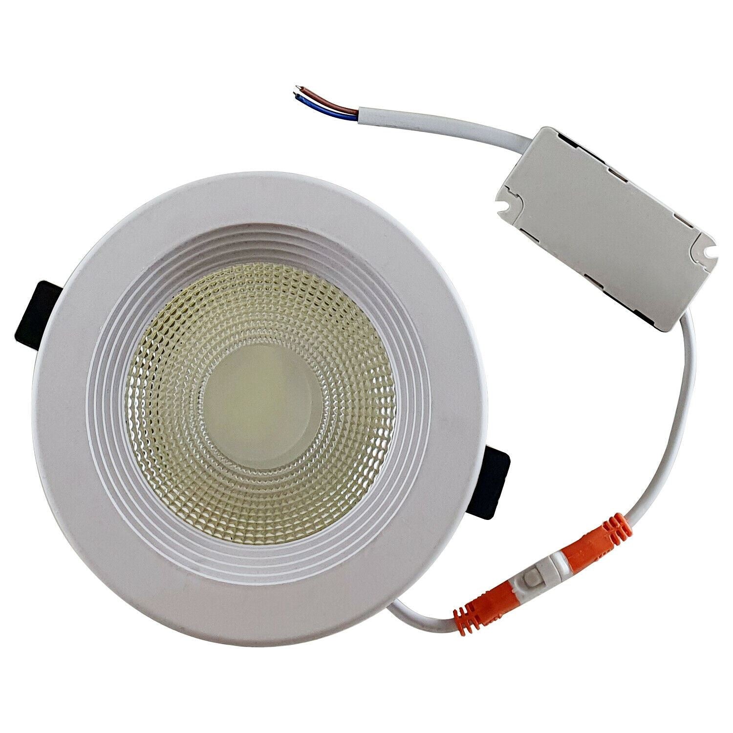 LED Round Recessed Indoor Ceiling Panel down Light Cool White For Hotel, Office, Library, Cellar~1311-47