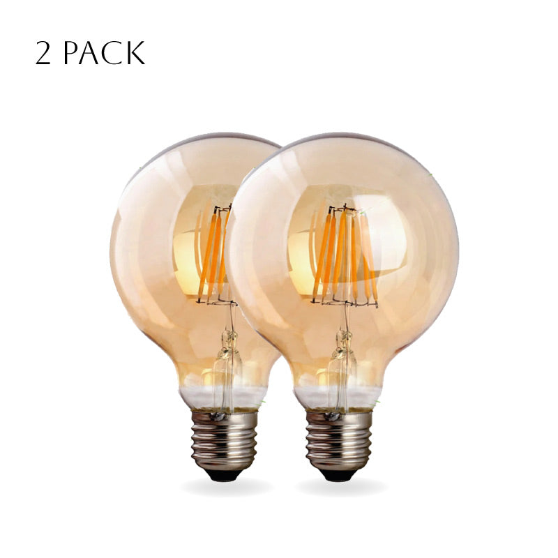 G95 E27 8W LED Globe Vintage LED Retro Light Bulbs~4062-19