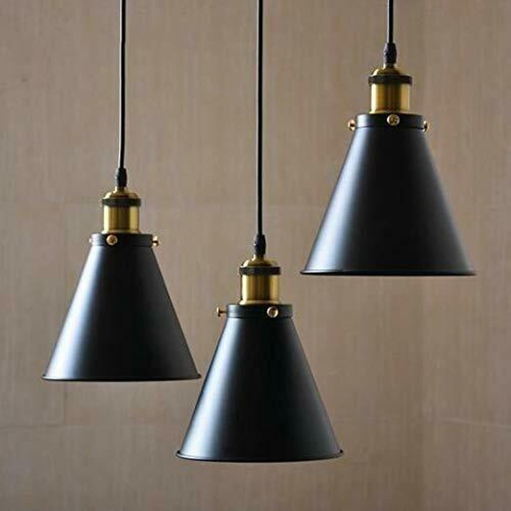 Industrial Retro Lamp Shade Loft Light Cluster Ceiling Pendant Light~2887-1