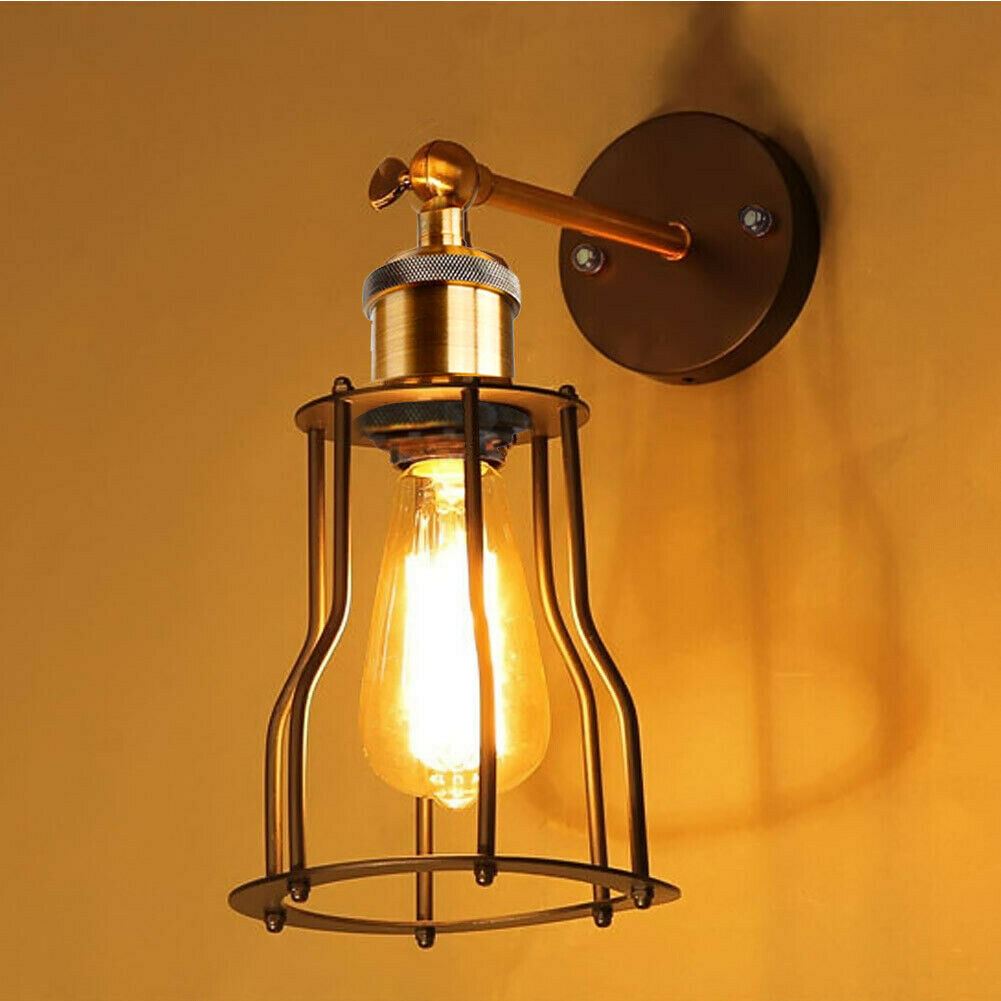 Morden Industrial Black Mug shape Wall Light Fitting Adjustable Indoor Wall Sconce For Bar, Cafe, Restaurant, Bedroom, Dining Room, Hallway~1172-3