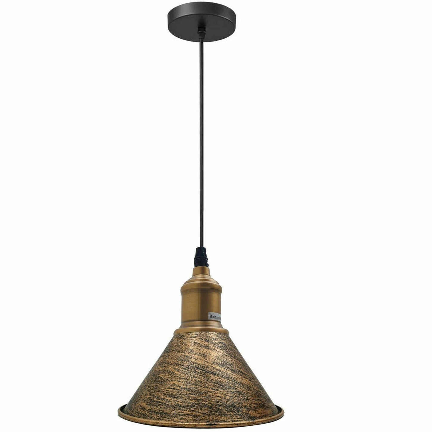 Modern Vintage Ceiling Pendant Light Cone Shade Shape Hanging Light For Hotels, Any Room, Dining Room~1363-21