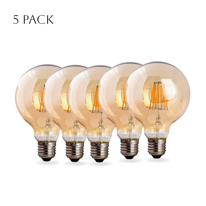 G95 E27 8W LED Globe Vintage LED Retro Light Bulbs~4062-3