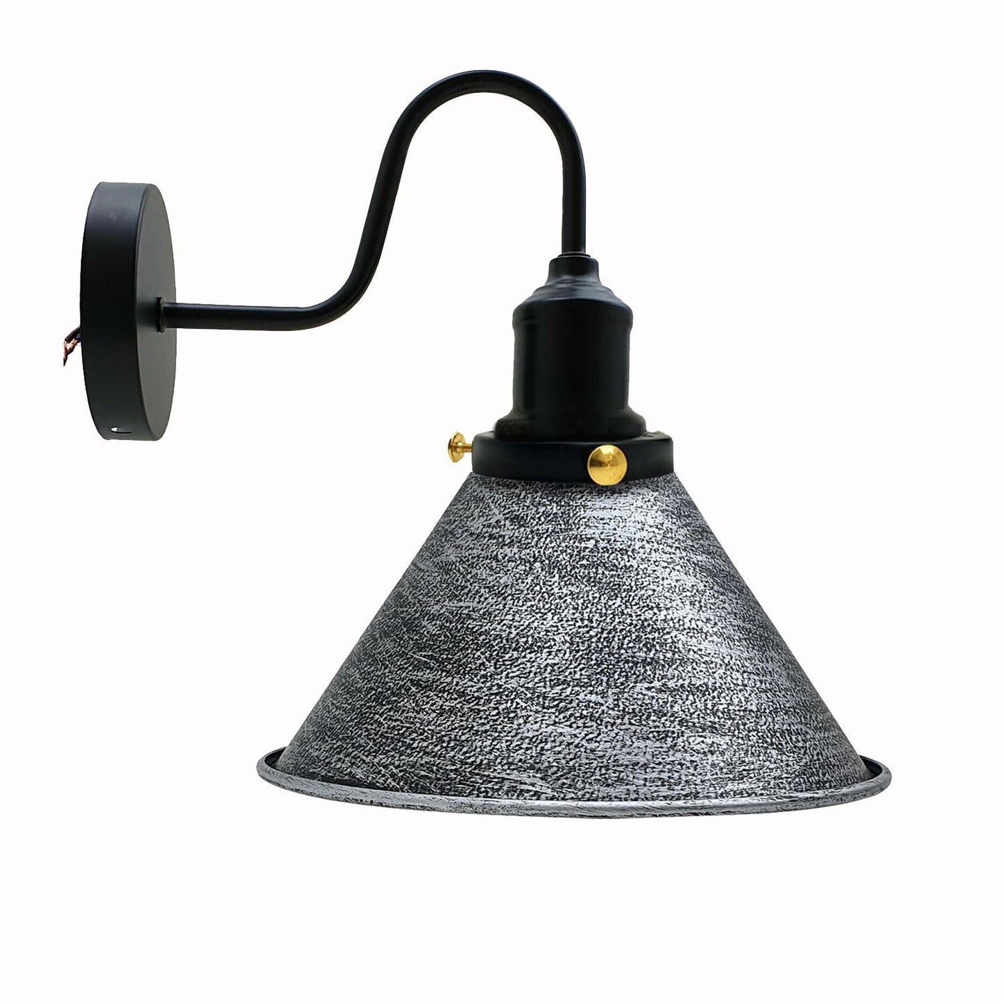 Industrial Metal Wall Light Fitting Vintage Cone shape Wall Sconce~3388-9