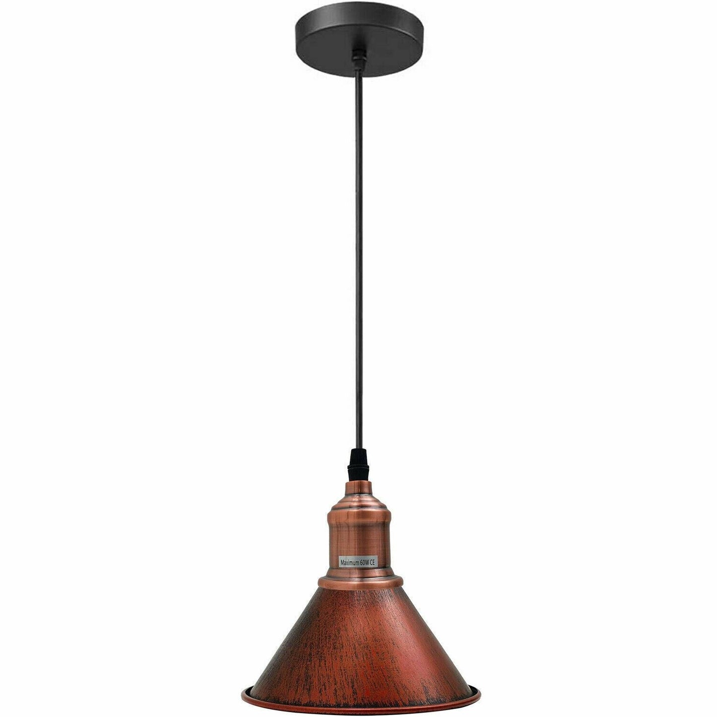 Modern Vintage Ceiling Pendant Light Cone Shade Shape Hanging Light For Hotels, Any Room, Dining Room~1363-6