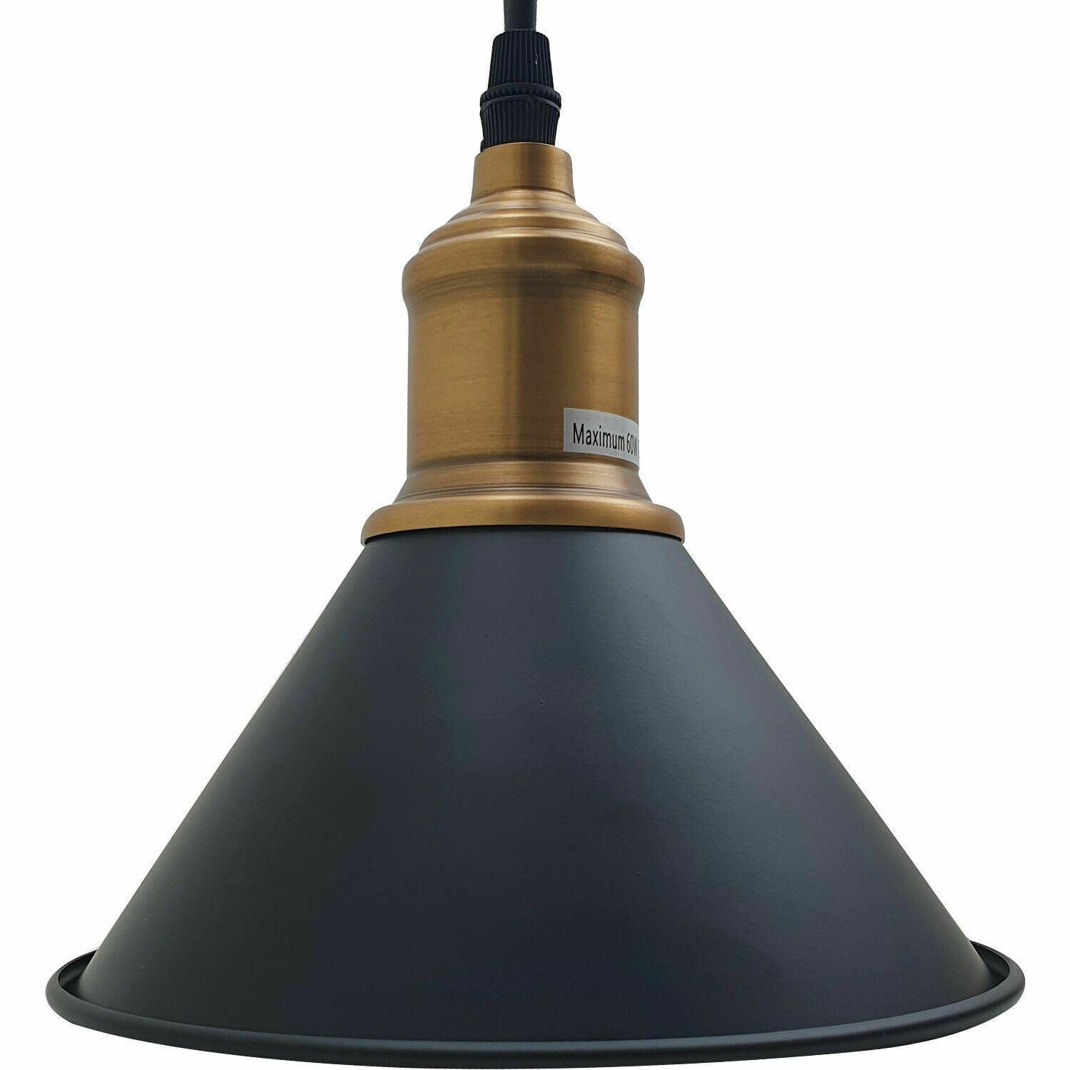 Modern Vintage Ceiling Pendant Light Cone Shade Shape Hanging Light For Hotels, Any Room, Dining Room~1363-18