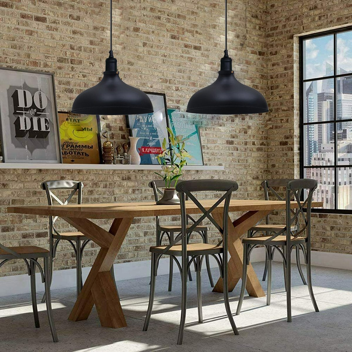 Industrial Retro Ceiling Pendant Light~1475-38
