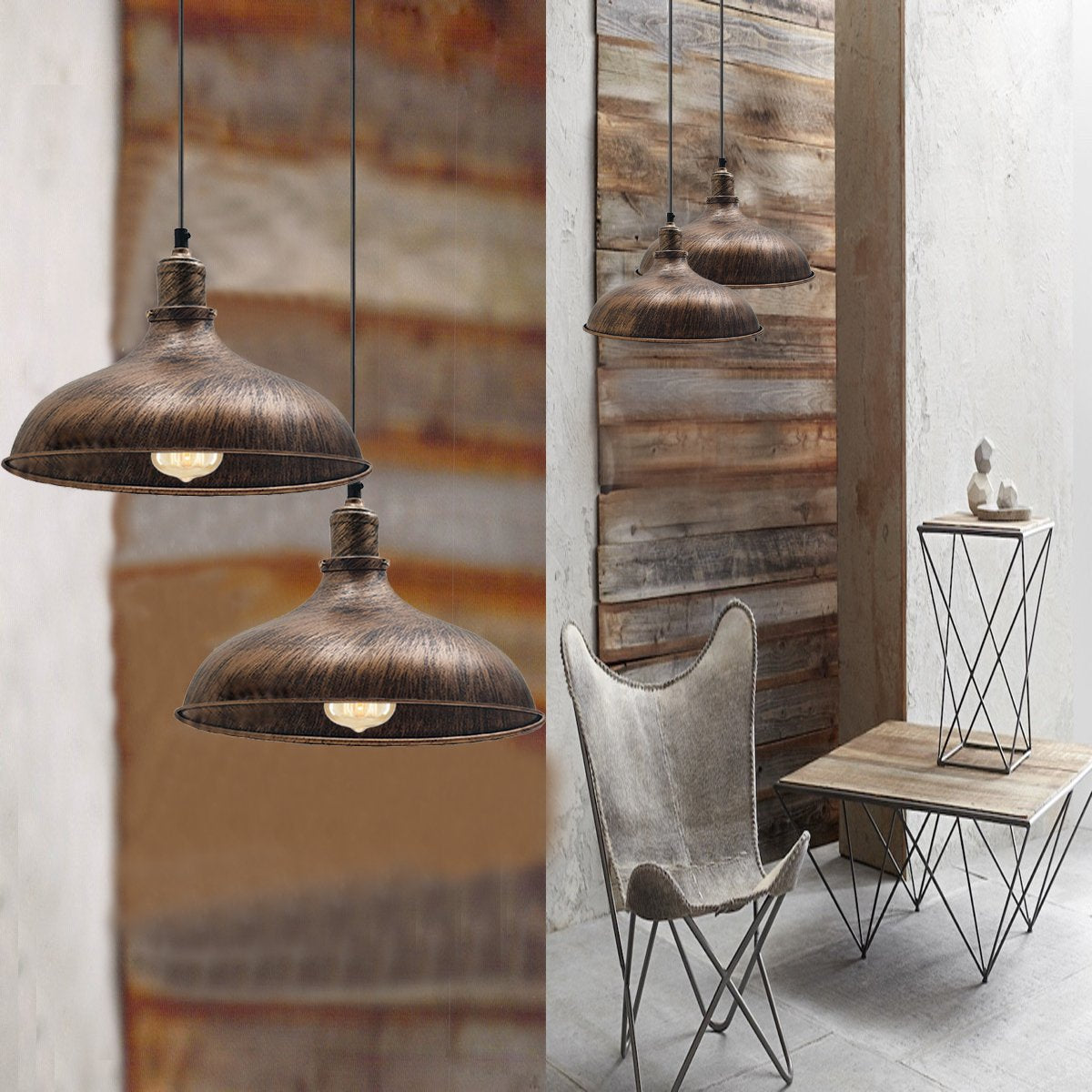 Industrial Retro Ceiling Pendant Light~1475-6