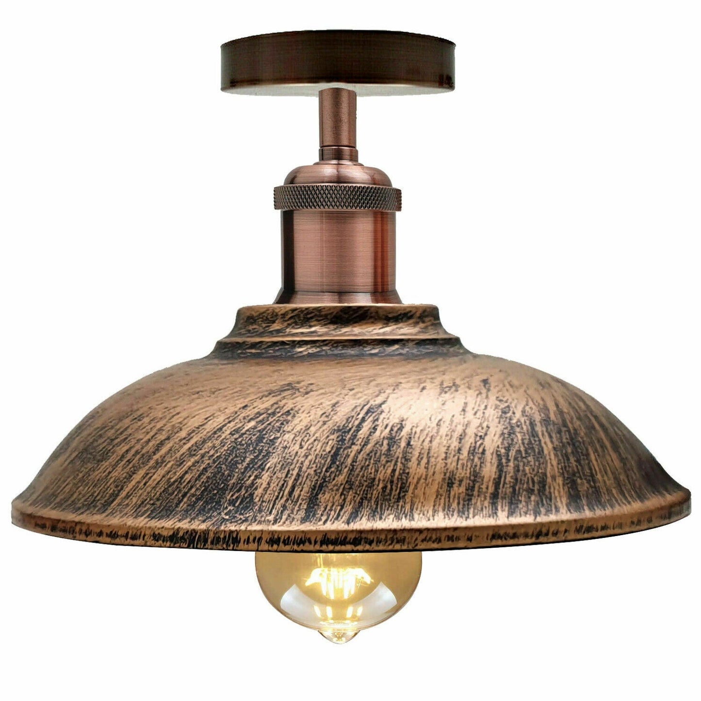 Vintage Industrial Metal Light Shades Ceiling Pendant Light For Bed Room, Guestroom, Living Room, Kitchen~1299-2