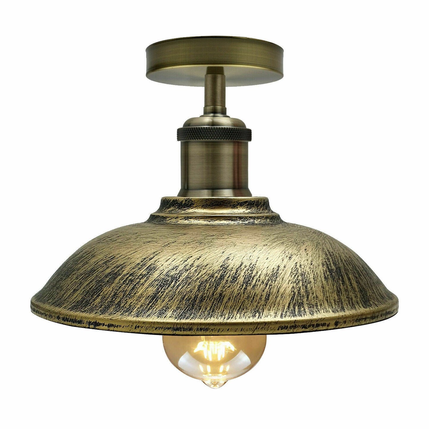 Vintage Industrial Metal Light Shades Ceiling Pendant Light For Bed Room, Guestroom, Living Room, Kitchen~1299-4