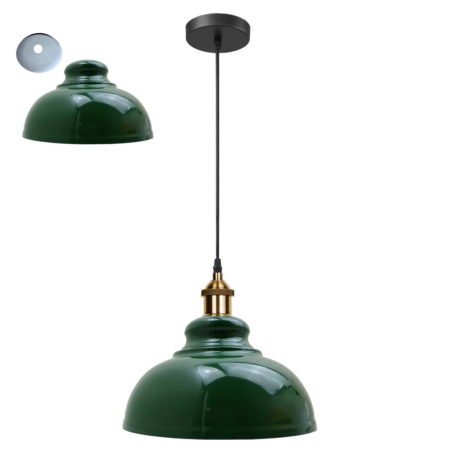 Retro Pendant Light Shade Vintage Industrial Ceiling Lighting LED Restaurant Loft With Free Bulb~2101-3