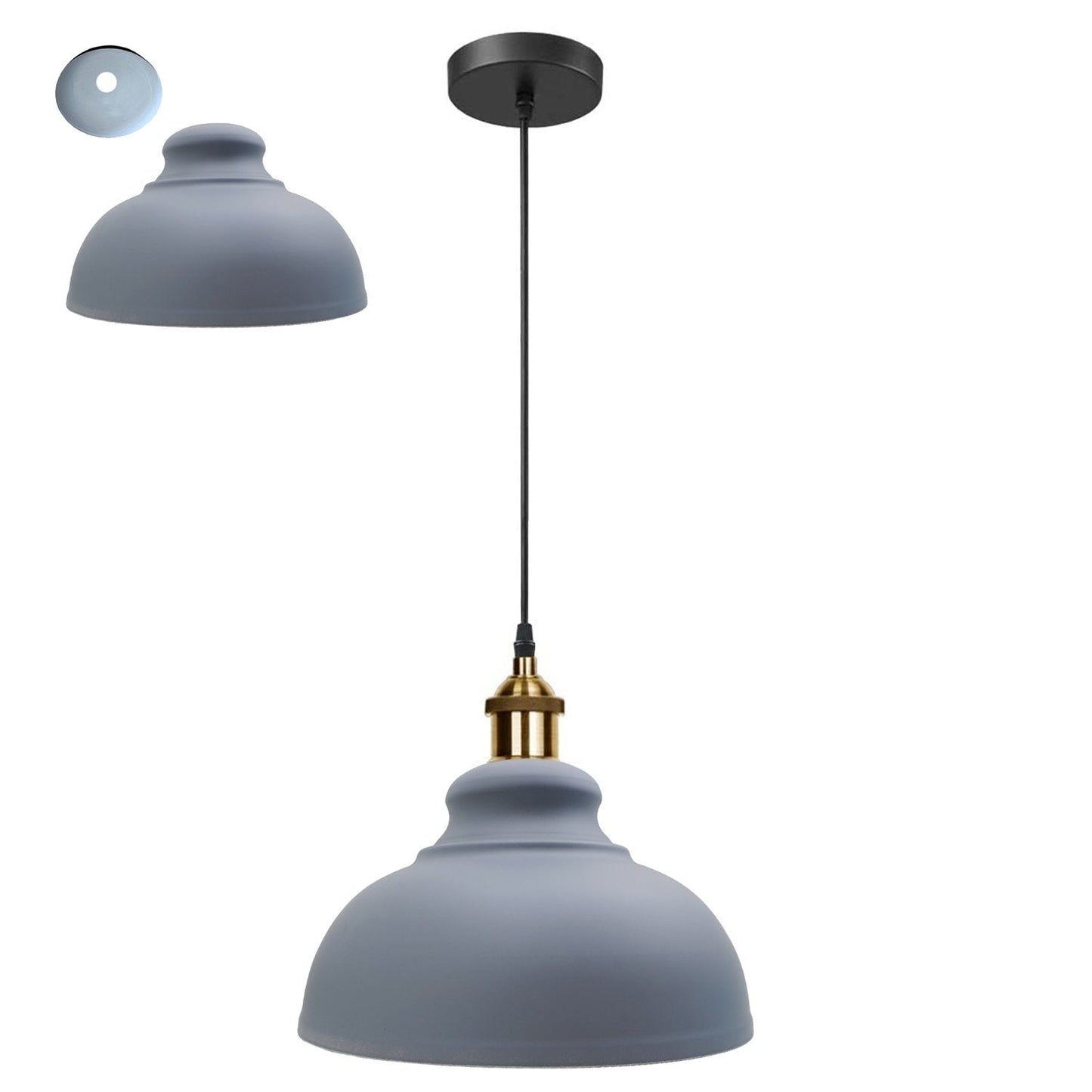 Retro Pendant Light Shade Vintage Industrial Ceiling Lighting LED Restaurant Loft With Free Bulb~2101-9