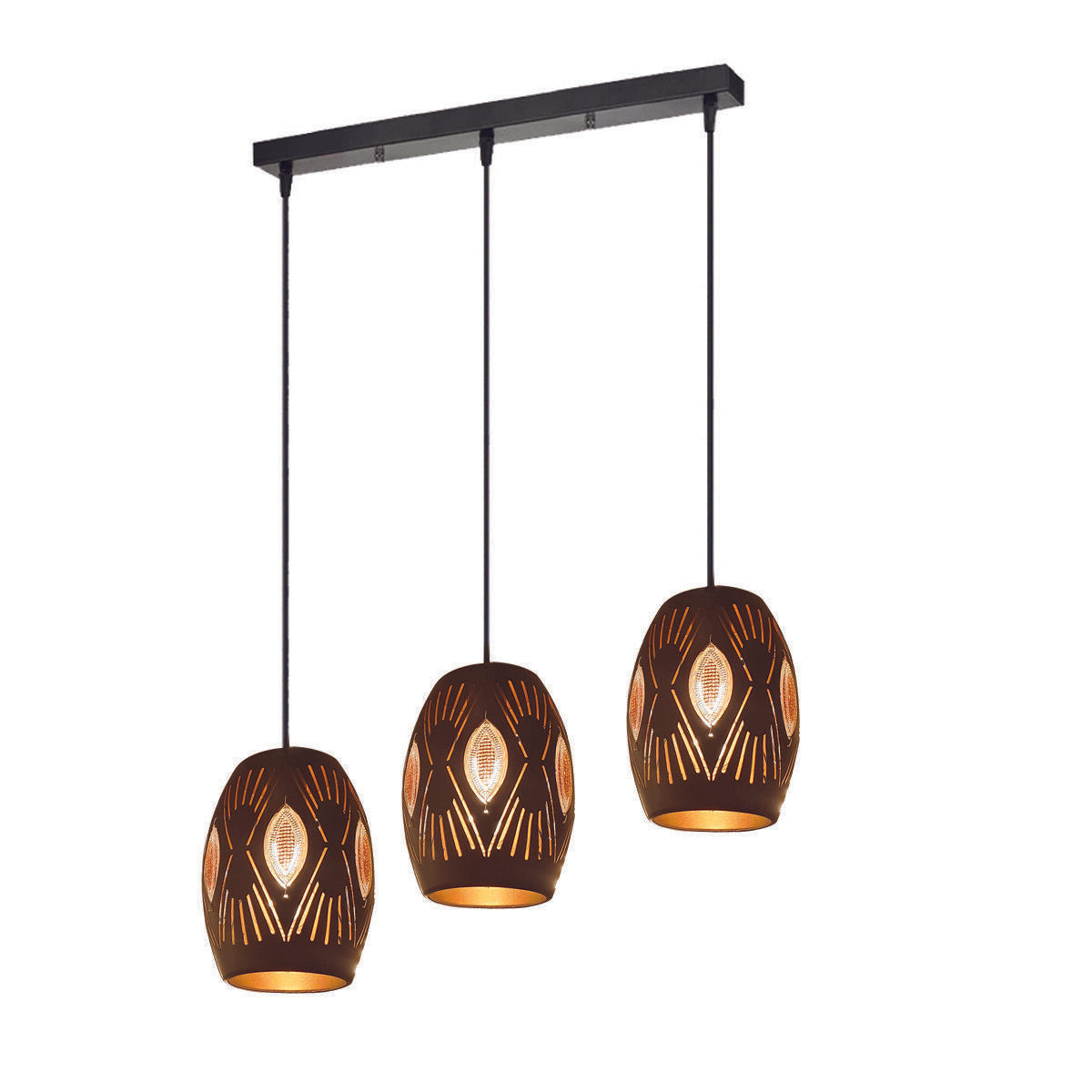 Modern 3 Head Ceiling Pendant Light Chandelier Hanging Light~2549-2