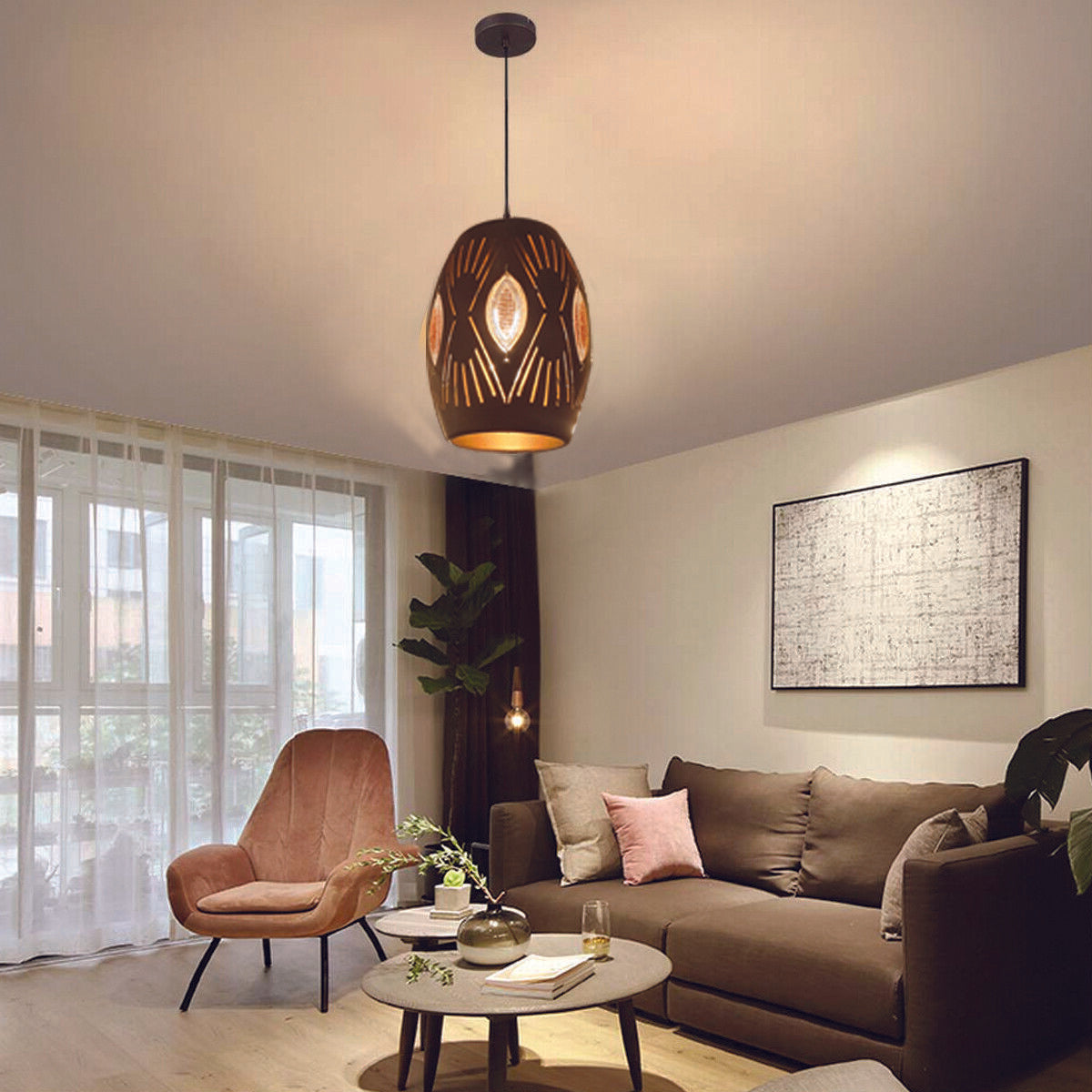Modern Ceiling Pendant Light Fitting Pendant Chandelier Hanging Light~2548-4