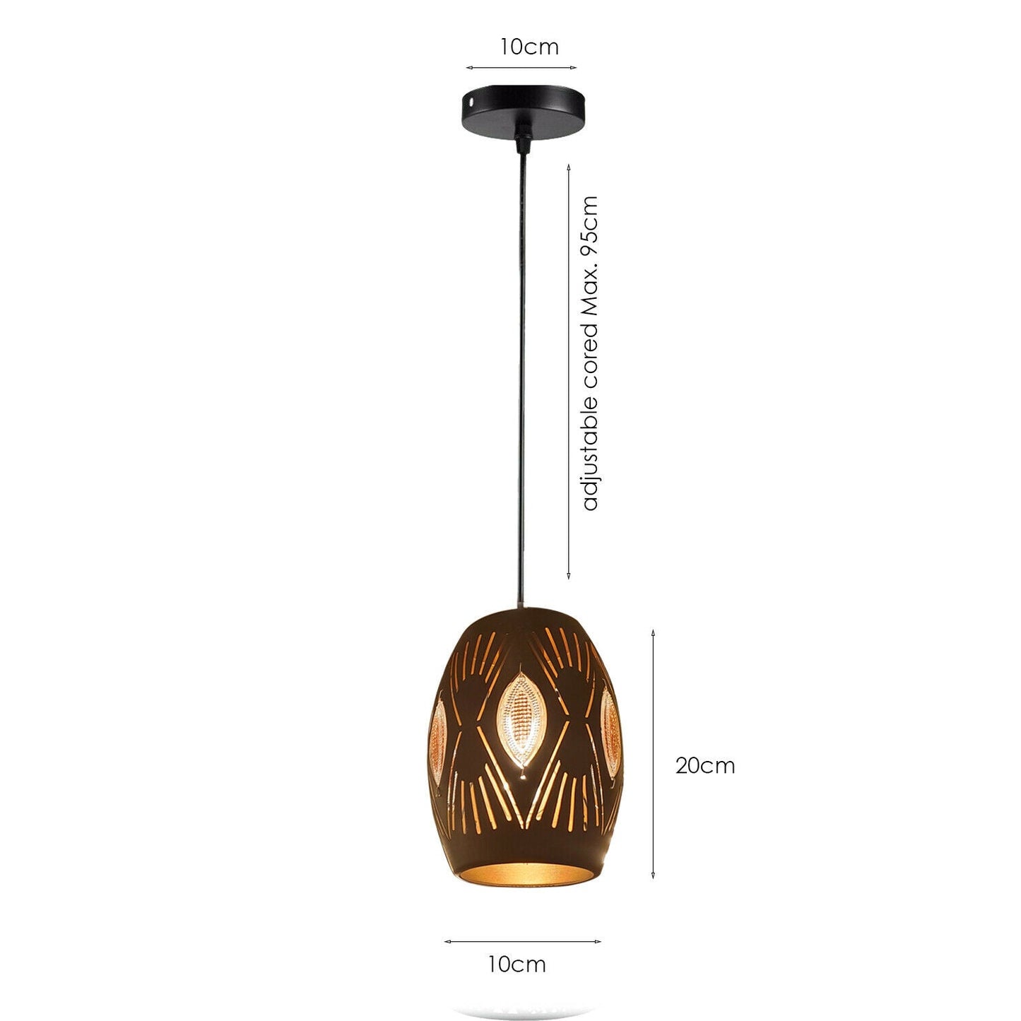 Modern Ceiling Pendant Light Fitting Pendant Chandelier Hanging Light~2548-1