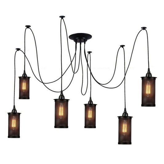 Modern Industrial Retro Ceiling Light E27 Holder Vintage Metal Light Edison Ceiling Lights~2613-0