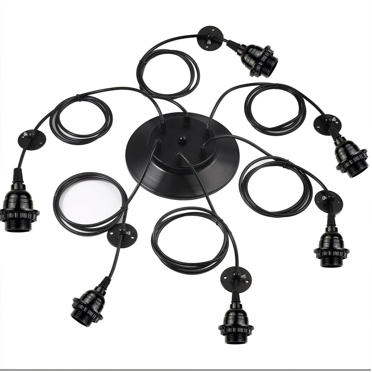 Modern Industrial Retro Ceiling Light E27 Holder Vintage Metal Light Edison Ceiling Lights~2613-2