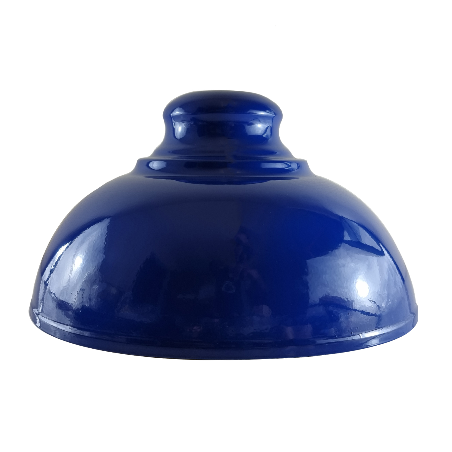 Navy blue Industrial Metal Easy Fit Curvy Shape Lamp Shade For Living Room Kitchen Dining Table Bedroom~1141-2