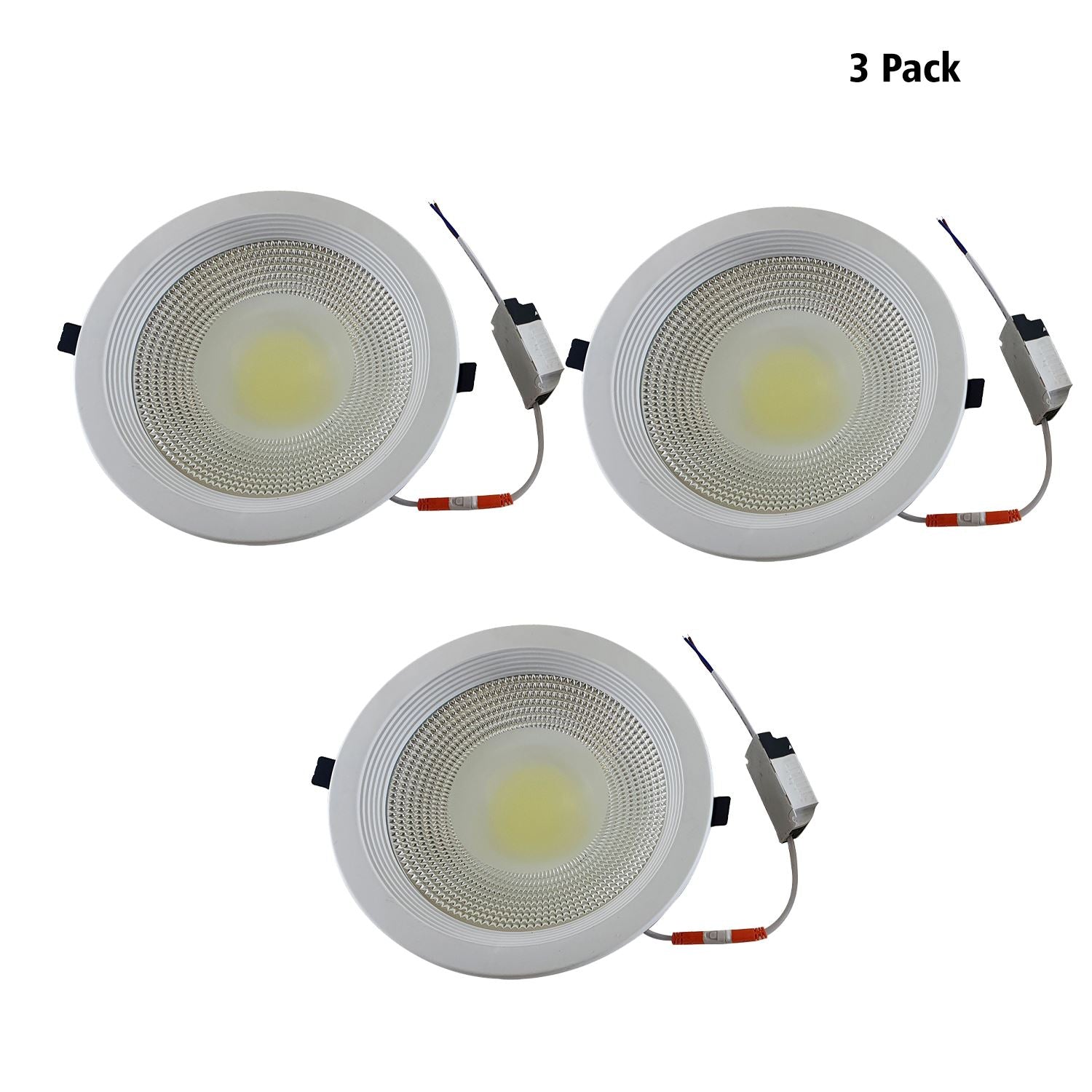 LED Round Recessed Indoor Ceiling Panel down Light Cool White For Hotel, Office, Library, Cellar~1311-20