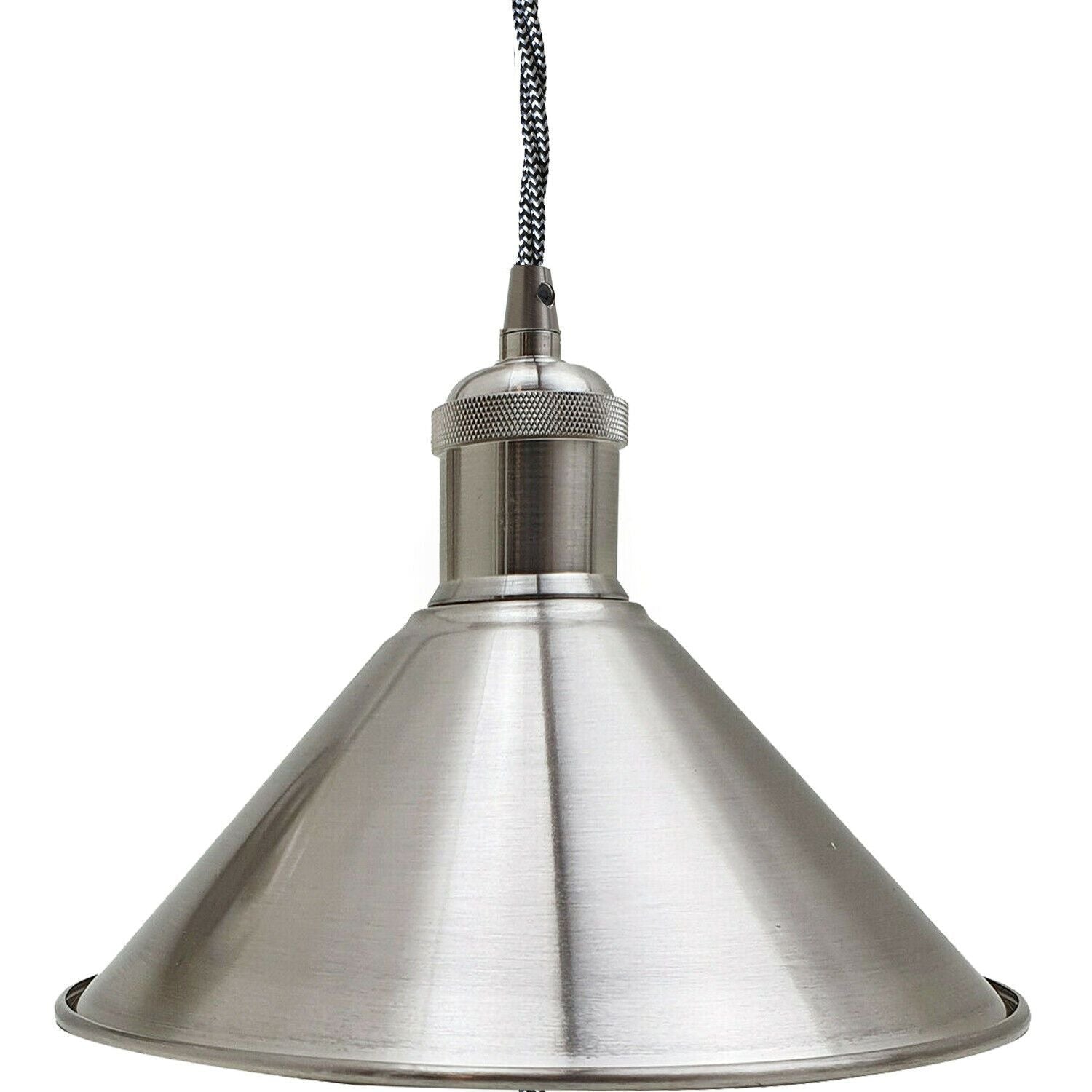 Modern Industrial Metal Loft Style Lampshade Lamp Pendant Light With Connector~1027-6