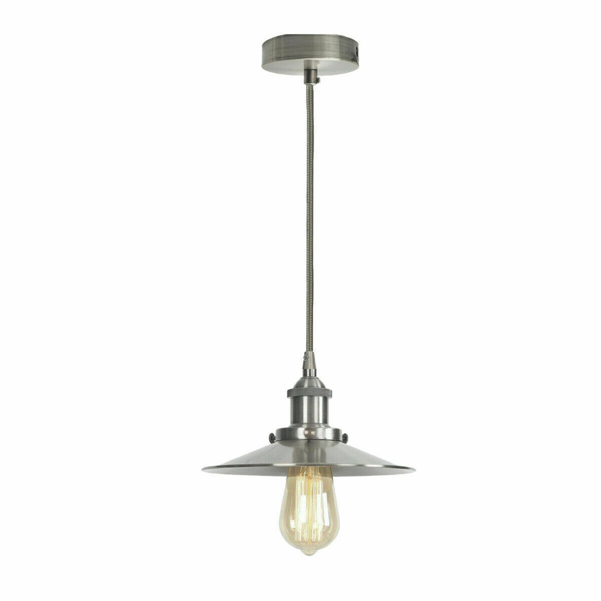 Vintage Industrial Metal Ceiling Pendant Light Shade Modern Hanging Retro Light~2166-8