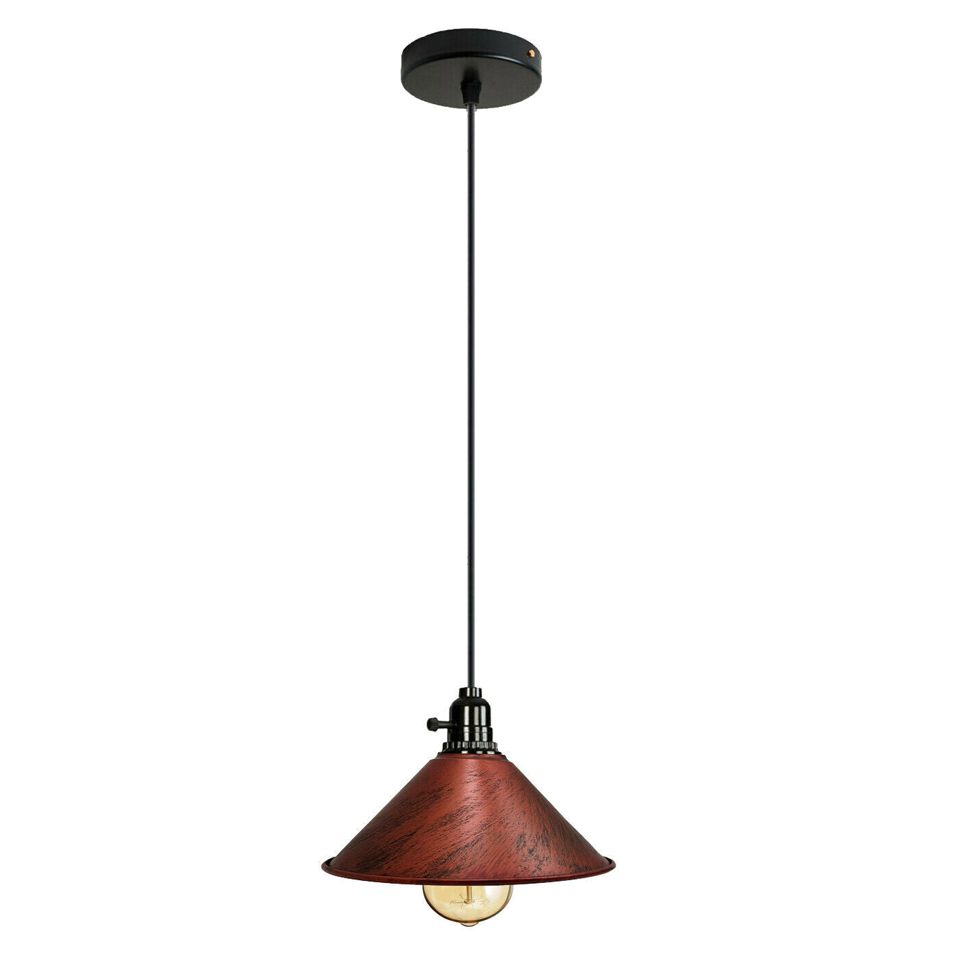 Vintage Industrial Metal Ceiling Pendant Shade Modern Hanging Retro Lights~2056-2