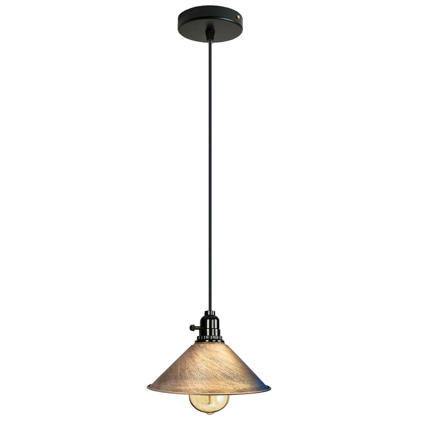 Vintage Industrial Metal Ceiling Pendant Shade Modern Hanging Retro Lights~2056-0