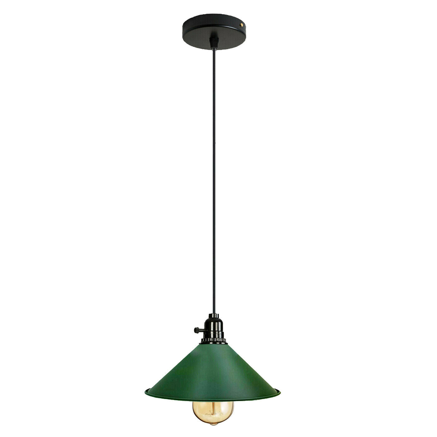 Vintage Industrial Metal Ceiling Pendant Shade Modern Hanging Retro Lights~2056-6