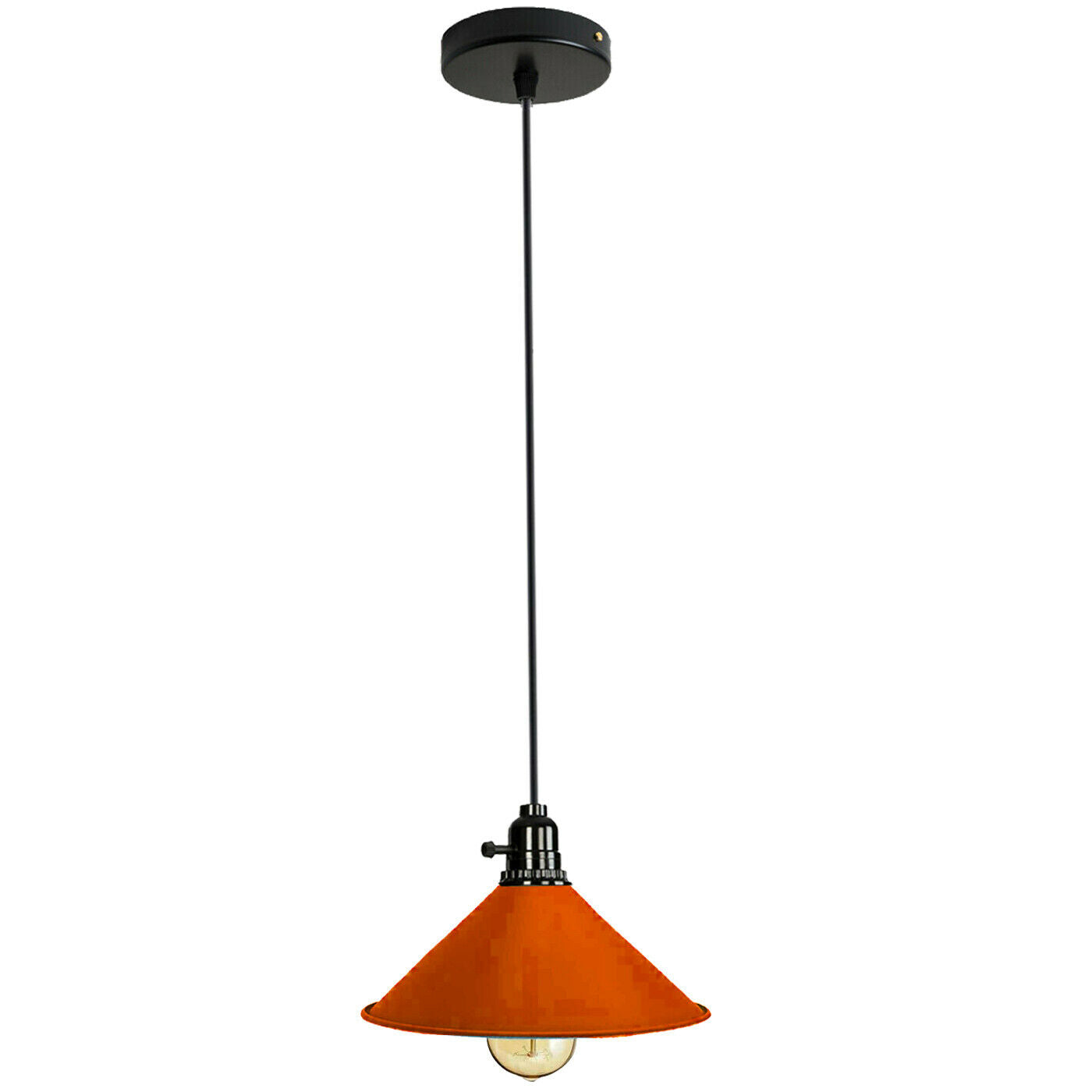 Vintage Industrial Metal Ceiling Pendant Shade Modern Hanging Retro Lights~2056-8