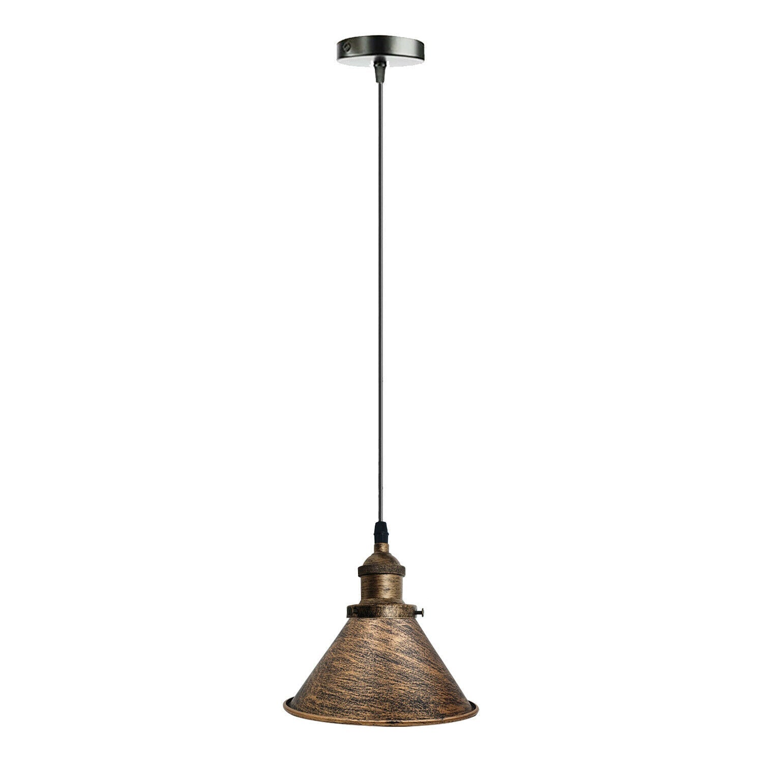 Industrial Vintage Retro Loft Metal Ceiling Pendant  Lamp E27 Holder~2204-4