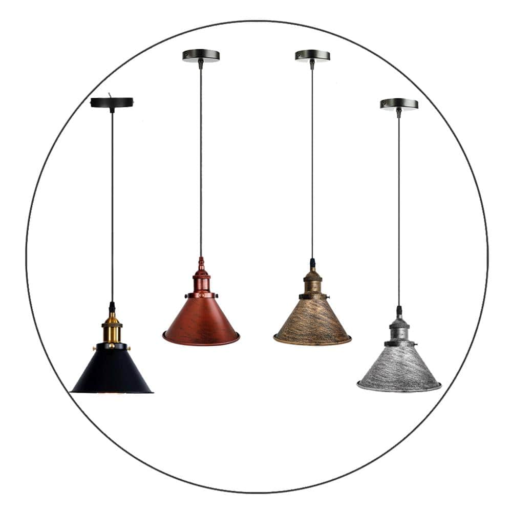 Industrial Vintage Retro Loft Metal Ceiling Pendant  Lamp E27 Holder~2204-8